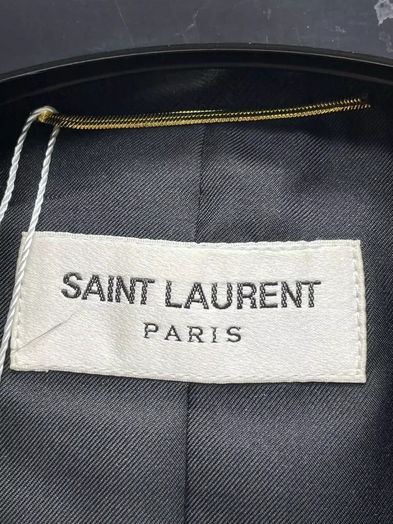 Saint Laurent Paris Saint Laurent Paris Saint Laurent Court Embroidery Blazer Size US XXS / EU 40 - 4 Thumbnail