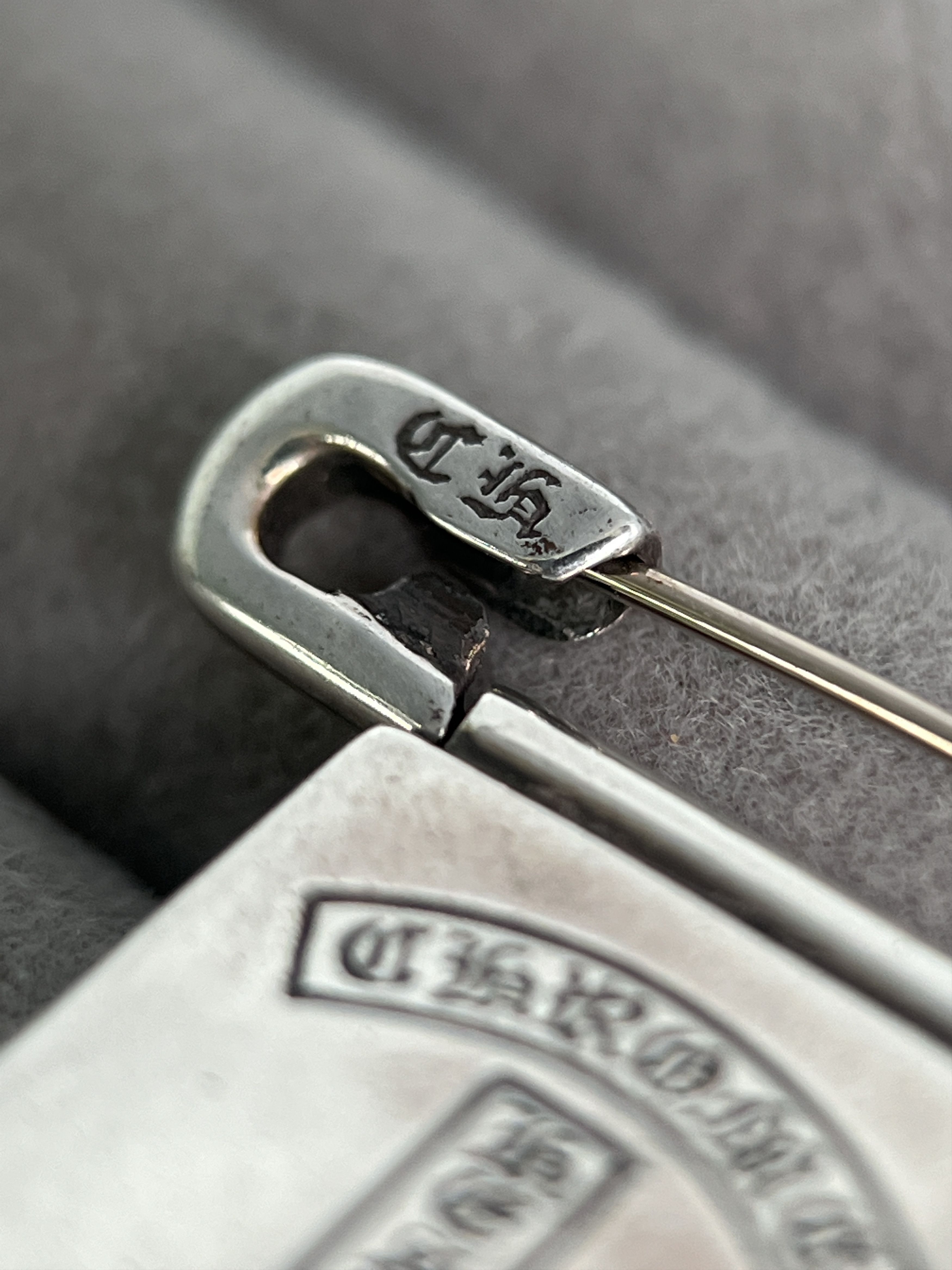 Chrome Hearts Chrome Hearts Osaka LIMITED 2001 Safety Pin Brooch .925 Size ONE SIZE - 12 Thumbnail