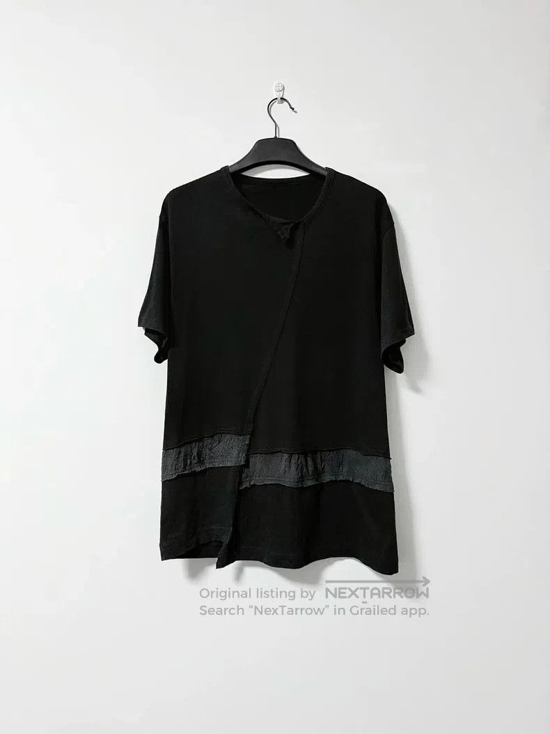 Yohji Yamamoto Yohji Yamamoto Asymmetrical misaligned patchwork T-shirt| Size US L / EU 52-54 / 3 - 1 Thumbnail
