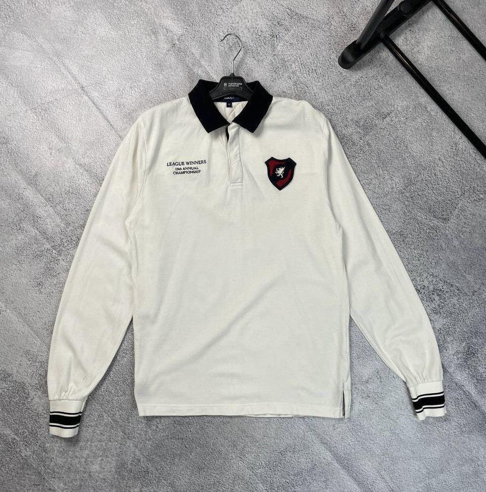 Designer × Gant Gant long sleeve rugby polo T-shirt Size US M / EU 48-50 / 2 - 2 Thumbnail