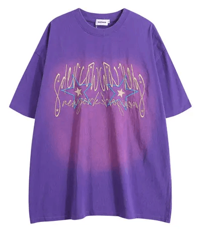 Graffiti Star Oversized T-shirt