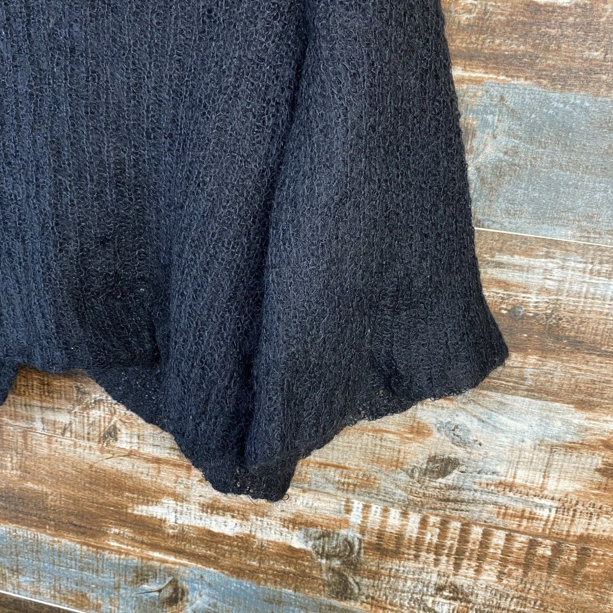 Barneys New York DL Baneys New York Black mohair Cardigan Knitwear #C908 Size S / US 4 / IT 40 - 16 Thumbnail