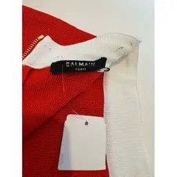Balmain o1w1db10624 Skirts in Red Size 28" / US 6 / IT 42 - 2 Thumbnail
