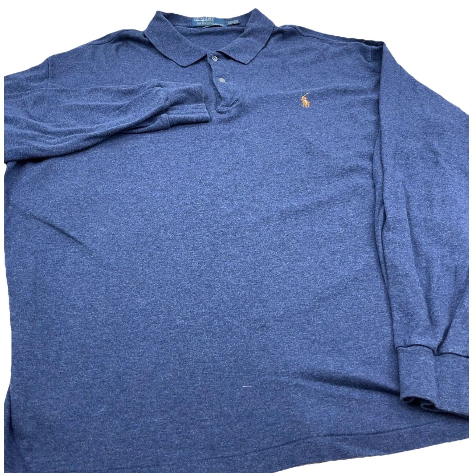 Polo Ralph Lauren Polo Ralph Lauren Polo Shirt Men 2XL Blue Cotton Jersey Regular Shirt Mens Polo Blue 2XL Polo Ralph Lauren Polo Shirt Casual Golf Rugby Size US XXL / EU 58 / 5 - 5 Thumbnail