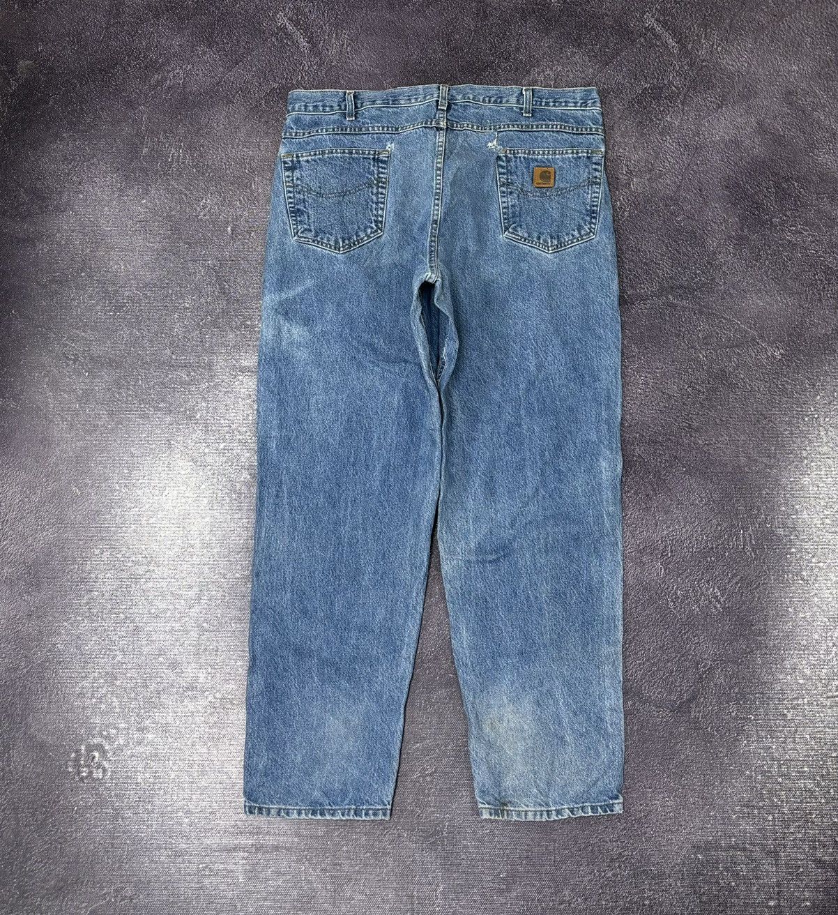 Carhartt Vintage Carhartt Blue Y2K USA 90s Hype Baggy Jeans Size US 40 / EU 56 - 1 Thumbnail