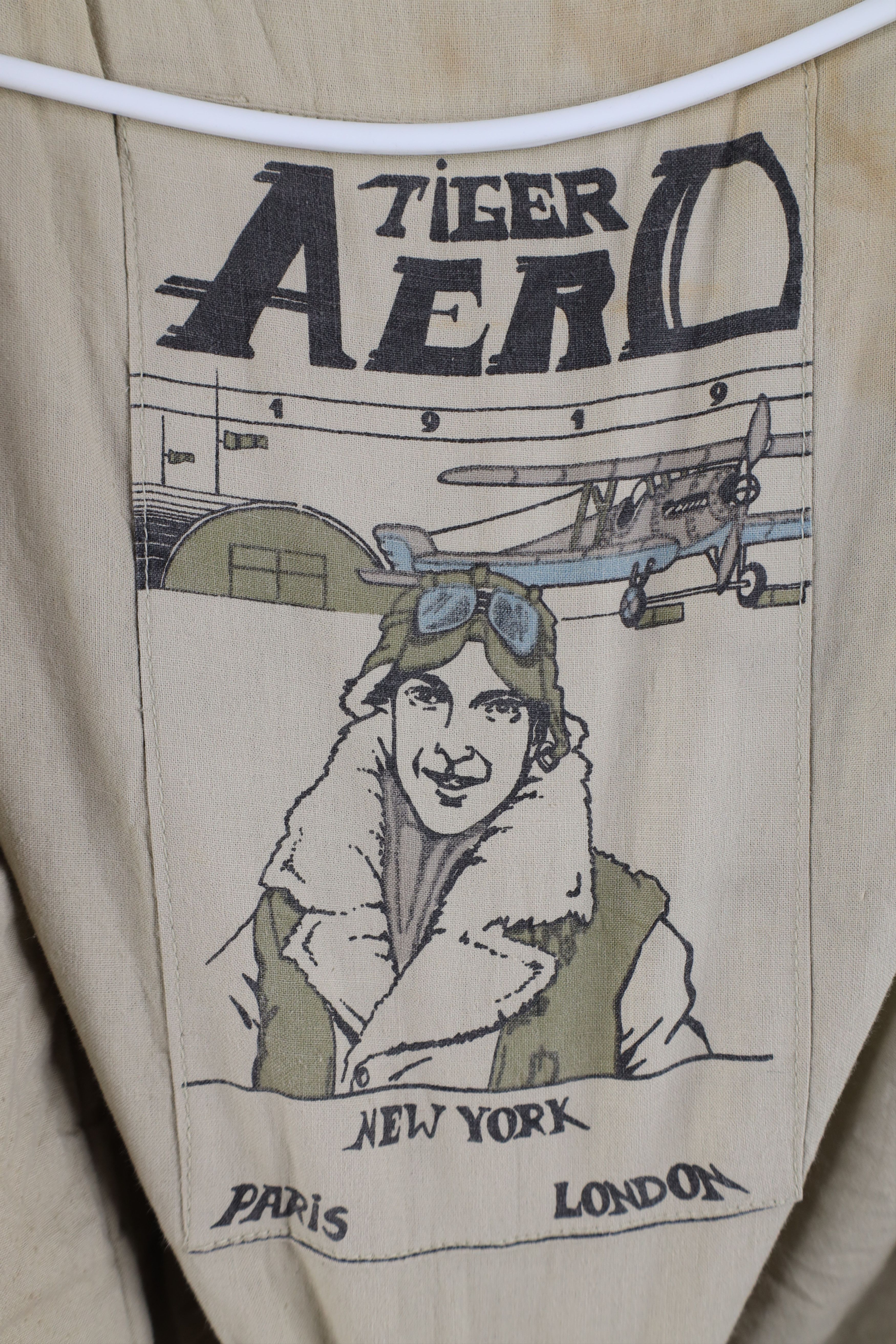 Vintage Vintage 80s Amelia Earhart Shearling Leather Flight Jacket Size M / US 6-8 / IT 42-44 - 11 Thumbnail