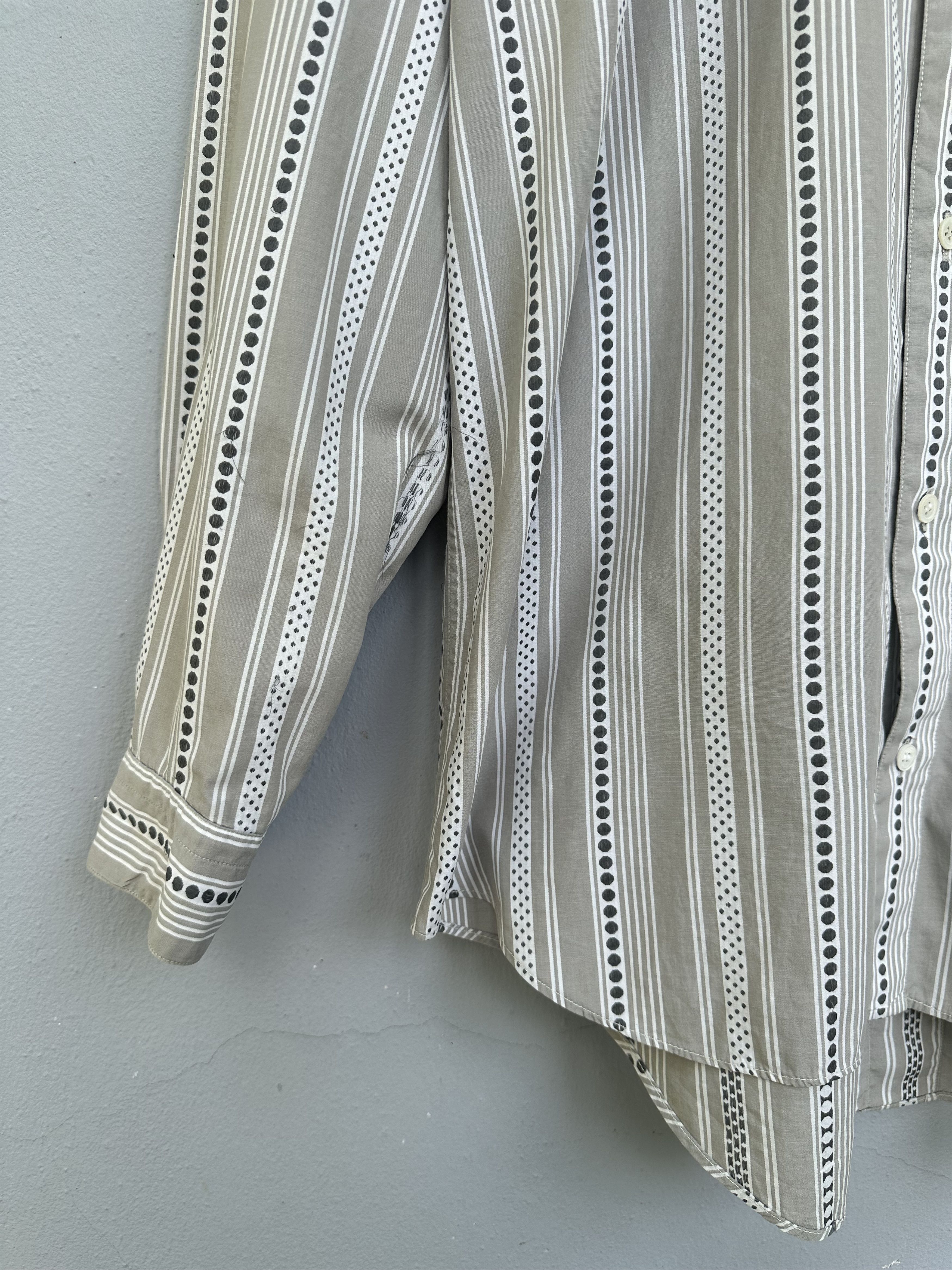 Issey Miyake Vintage IM Miyake Design Studio Distressed Polkadot Stripe Size US L / EU 52-54 / 3 - 7 Thumbnail