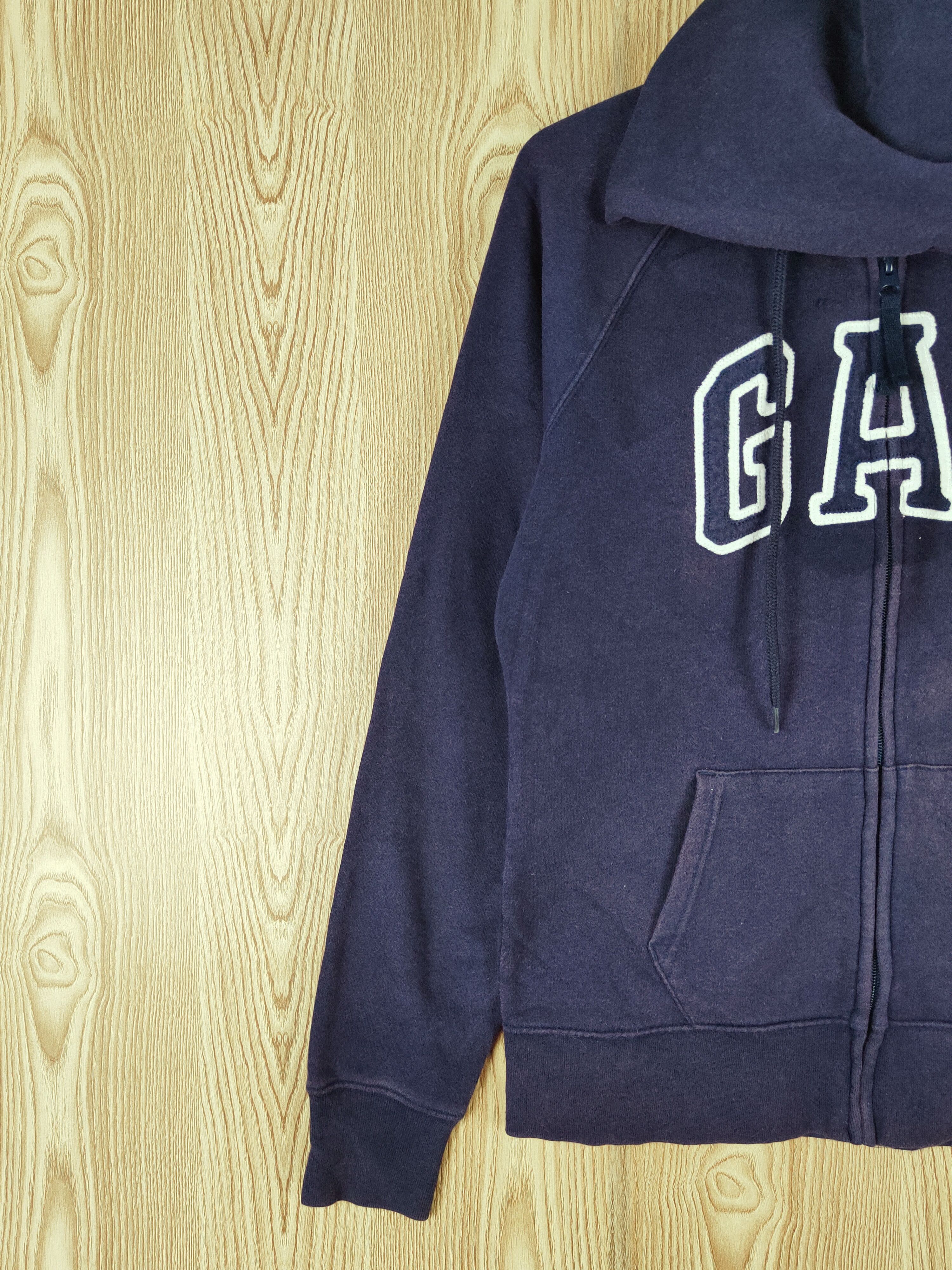 Gap × Vintage Vintage Gap Navy Hoodie Sweaters Size M / US 6-8 / IT 42-44 - 3 Thumbnail