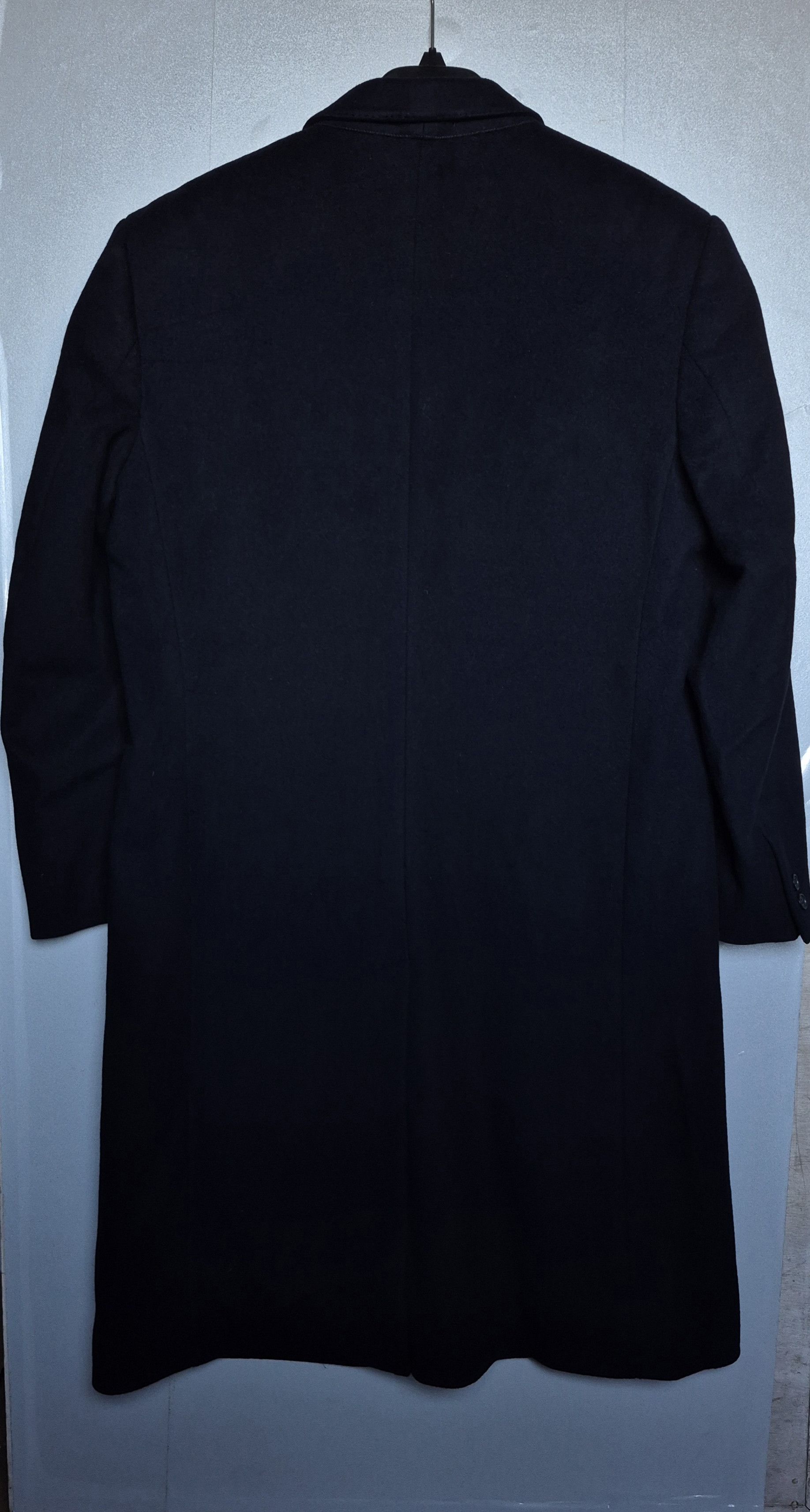 Yves Saint Laurent Yves Saint Laurent Coat Wool Cashmere Size 52 Navyblue Size US L / EU 52-54 / 3 - 12 Thumbnail
