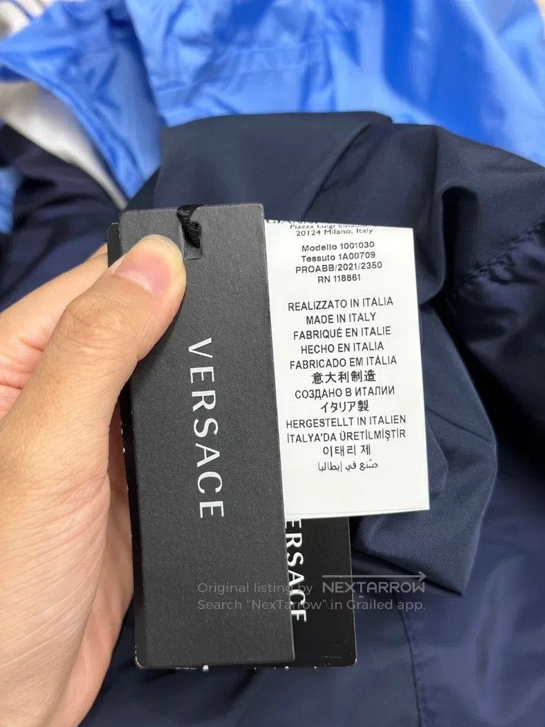 Versace Versace Casual hooded jacket Size US XL / EU 56 / 4 - 8 Thumbnail