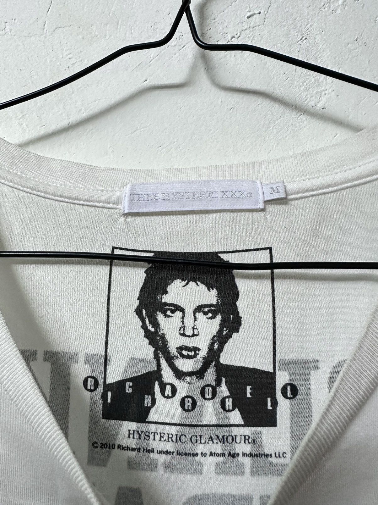 Hysteric Glamour Rare Hysteric Glamour x Richard Hell Tee Size US M / EU 48-50 / 2 - 5 Thumbnail