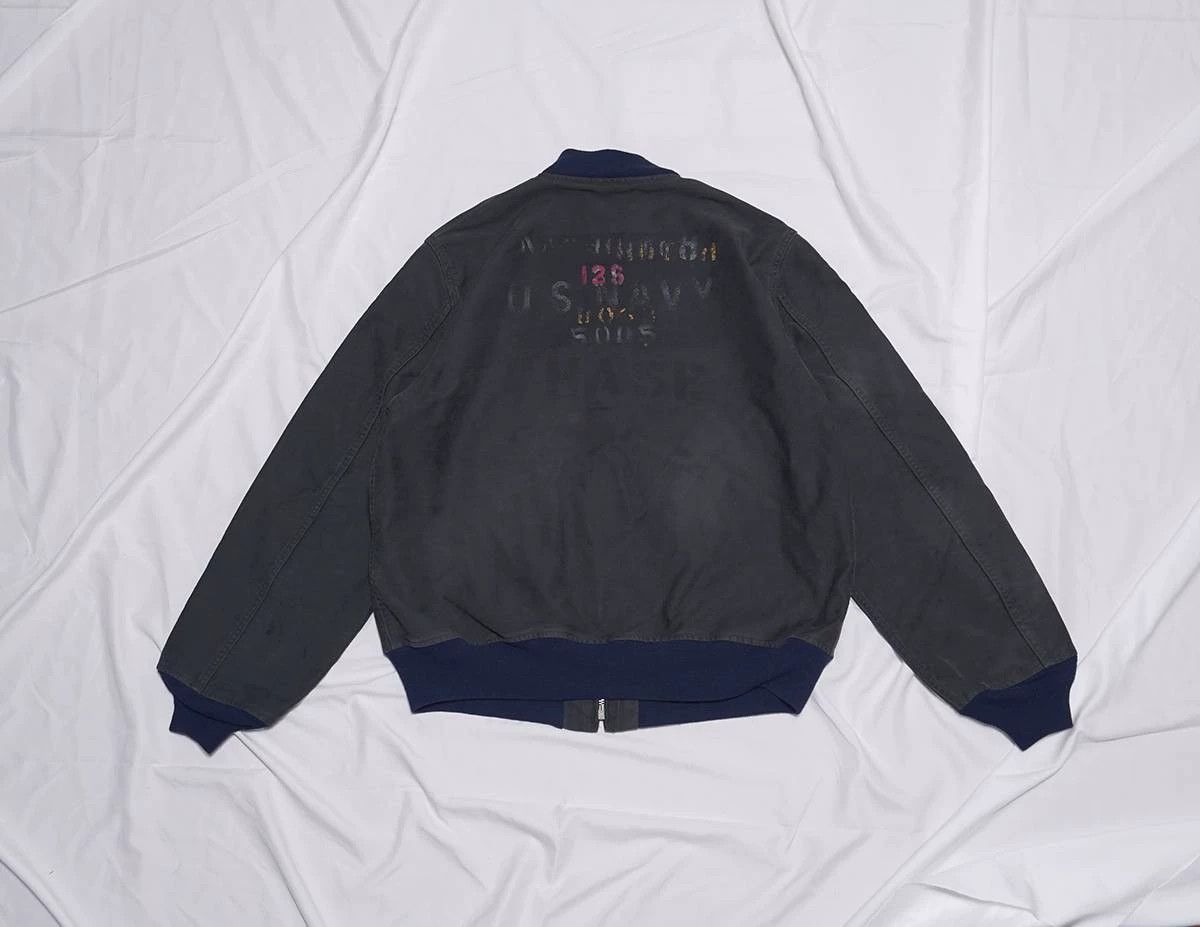 Other BOWWOW USN N1 Deck Zip Jkt Aged Navy L 25AW Size US L / EU 52-54 / 3 - 3 Thumbnail