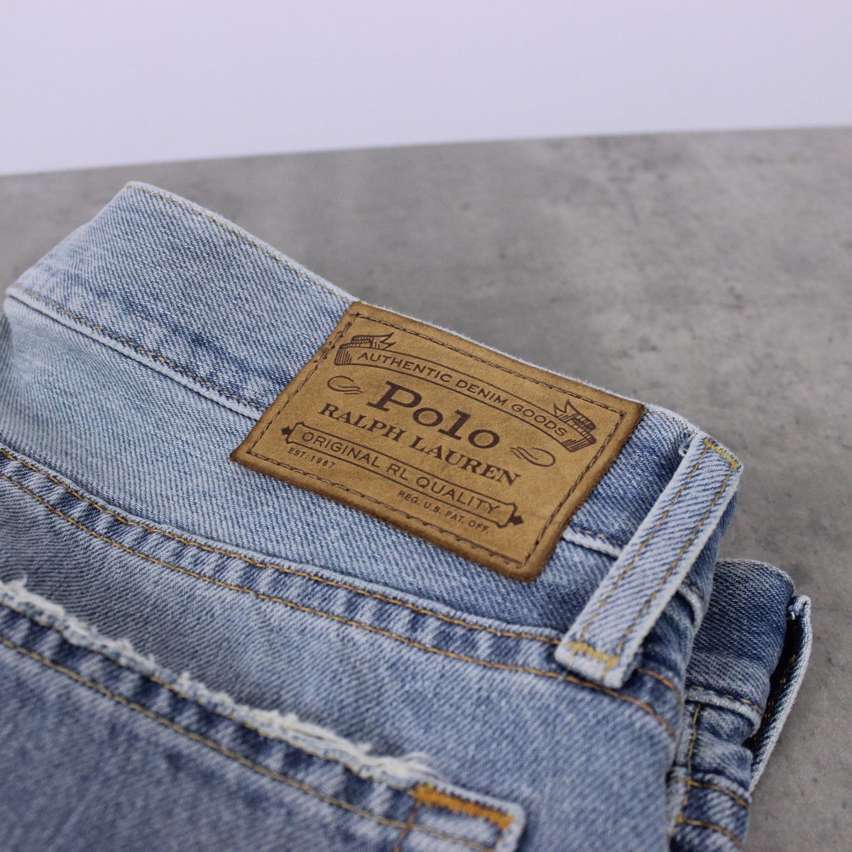 Polo Ralph Lauren Polo Ralph Lauren Sullivan Slim Denim Jeans Size US 32 / EU 48 - 6 Thumbnail