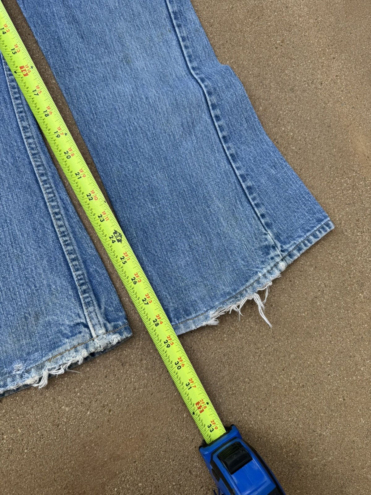 Levi's × Vintage Vtg 70’s Levi’s 646 Orange Tab Bellbottom Flare Jeans 33x29 Size US 33 - 10 Thumbnail