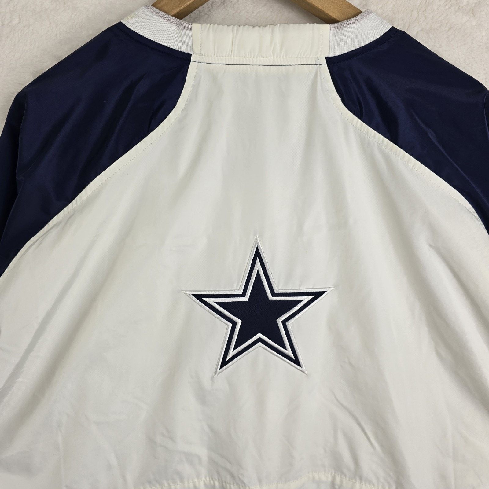 Reebok Vtg Dallas Cowboys Pullover Windbreaker Reebok Jacket 2XL Size US XXL / EU 58 / 5 - 12 Thumbnail