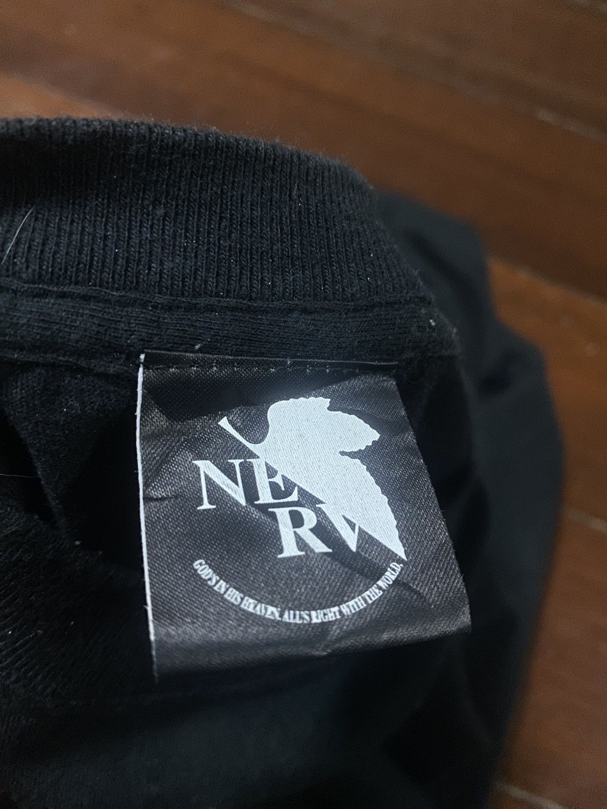 Anime Rare vintage evangelion nerv episod gainax project eva Size US L / EU 52-54 / 3 - 9 Thumbnail