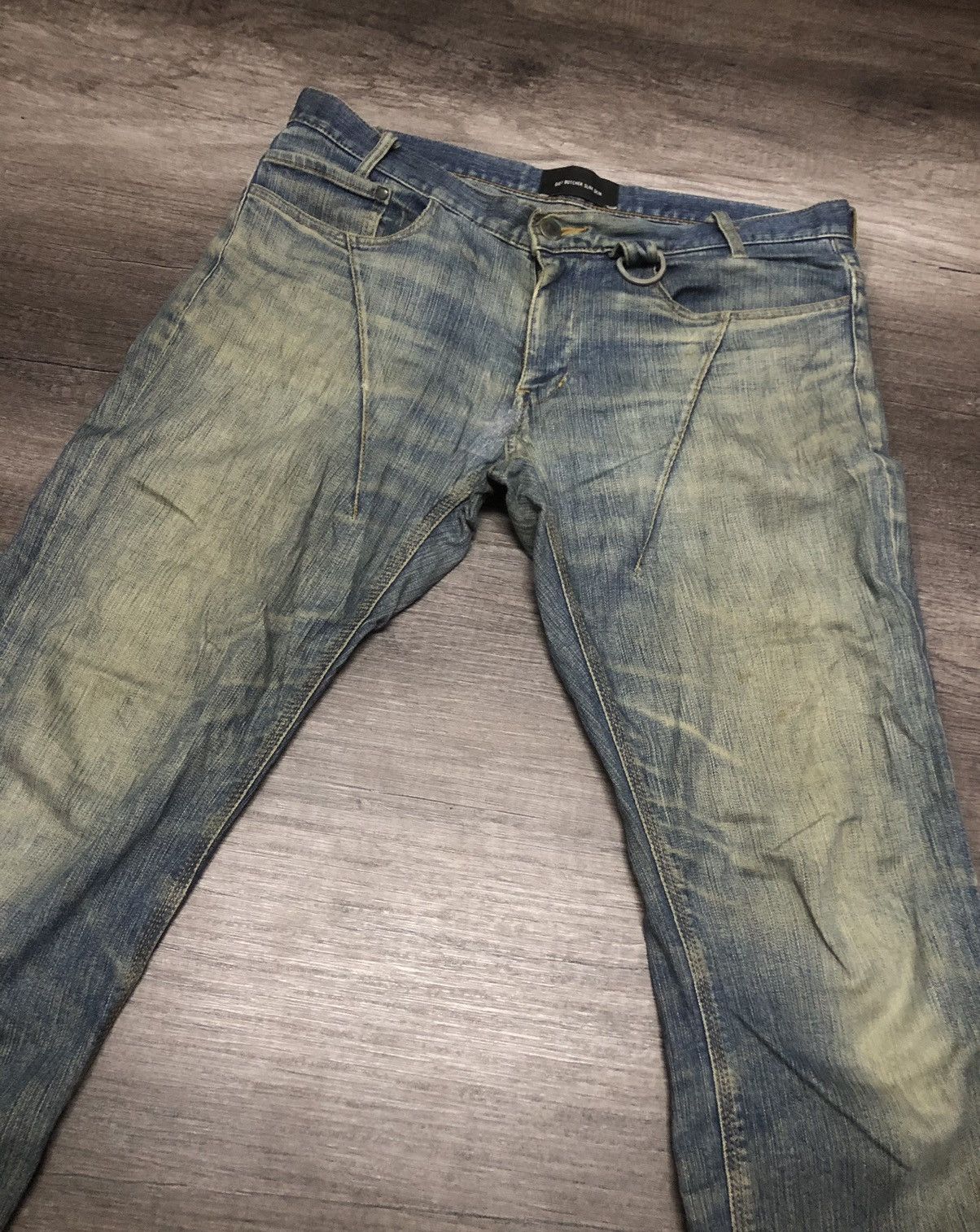 Designer × Diet Butcher Slim Skin VINTAGE DIET BUTCHER SLIM SKIN DENIM JEANS (UNISEX) Size US 33 - 14 Thumbnail