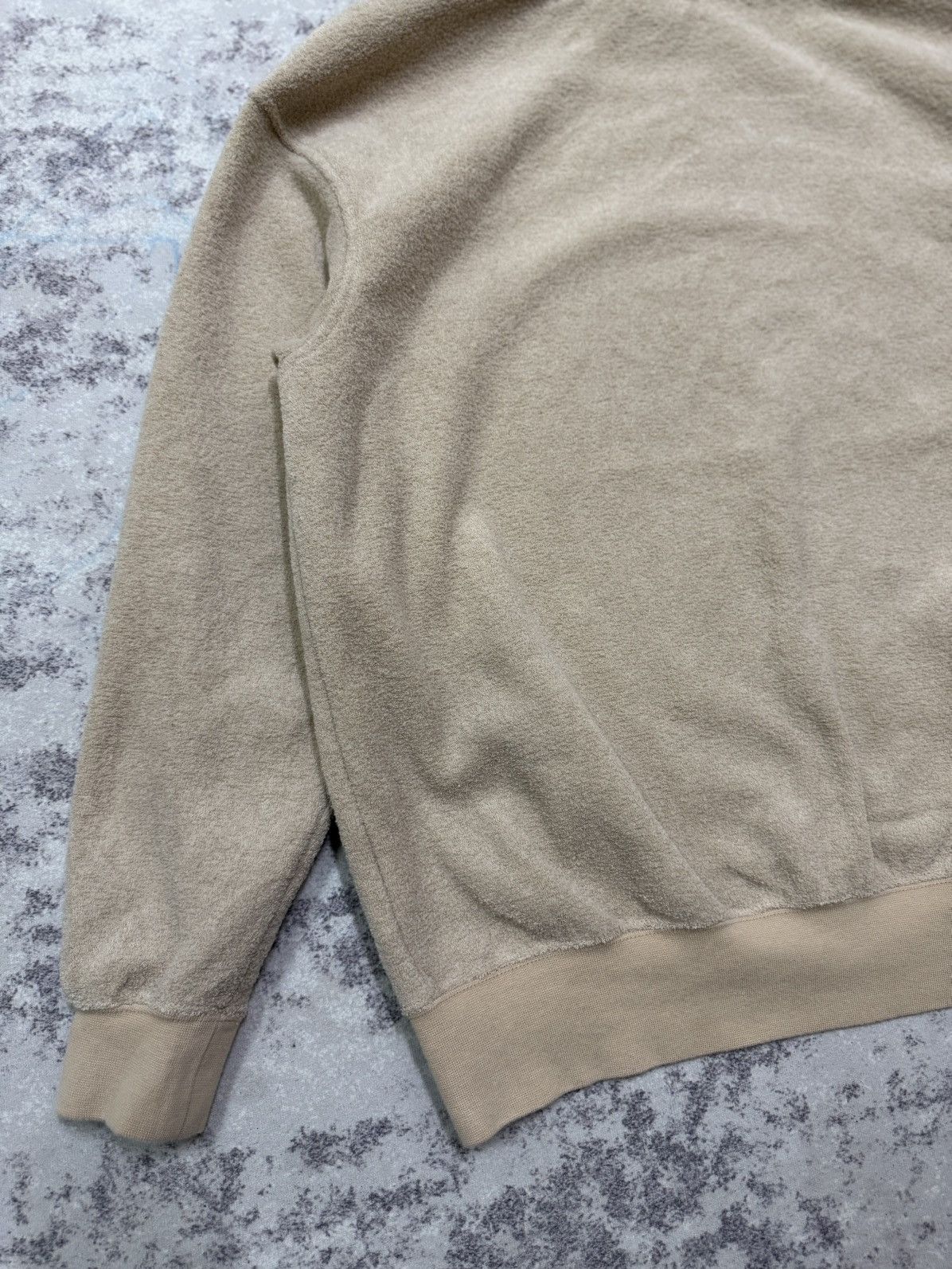 Nike Nike Swoosh Center Logo Fleece Pullover Sweater Hoodie Beige Size US M / EU 48-50 / 2 - 16 Thumbnail