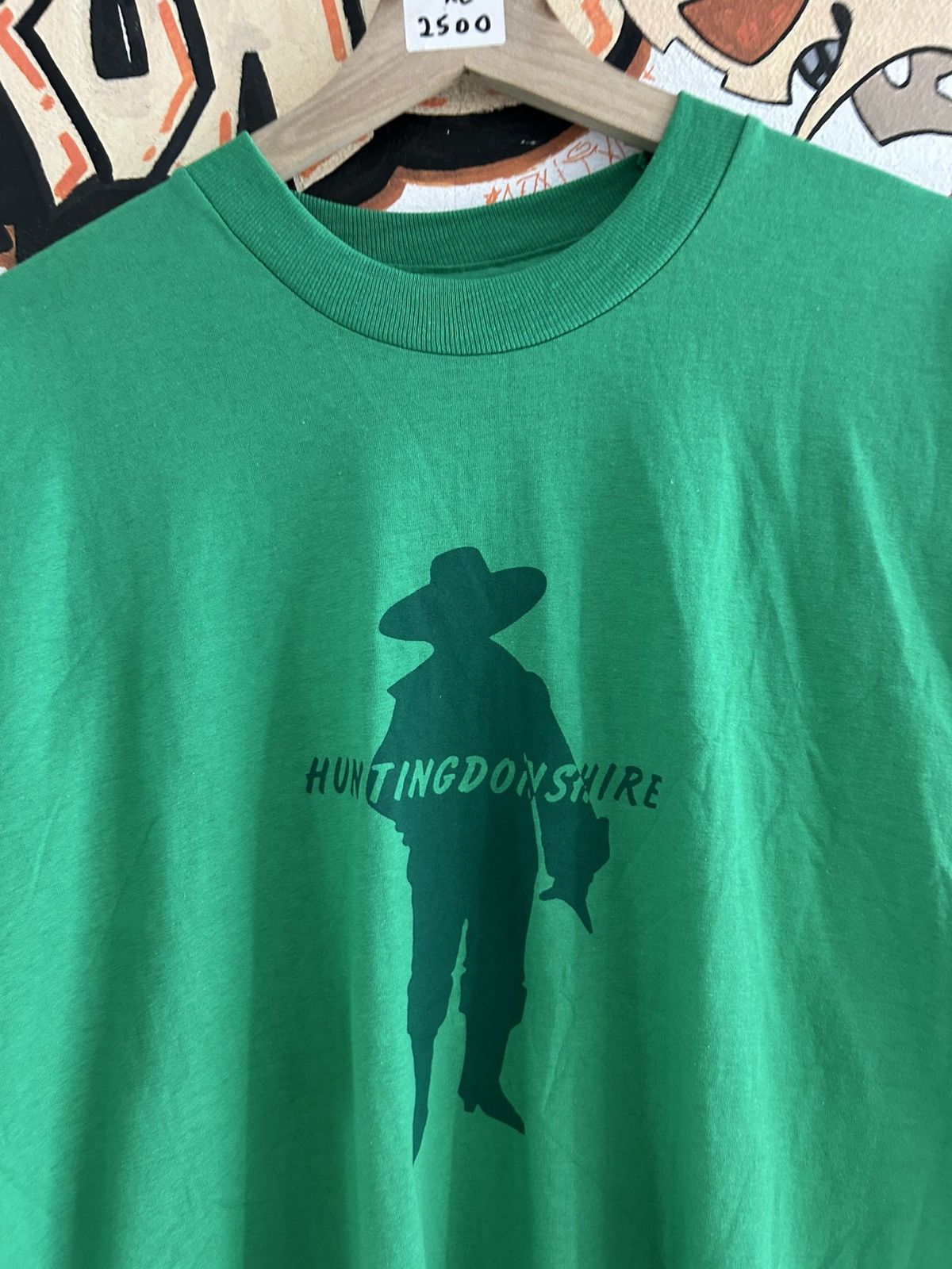 Vintage 80s Hunting Don Shire Tee Size US XL / EU 56 / 4 - 2 Thumbnail
