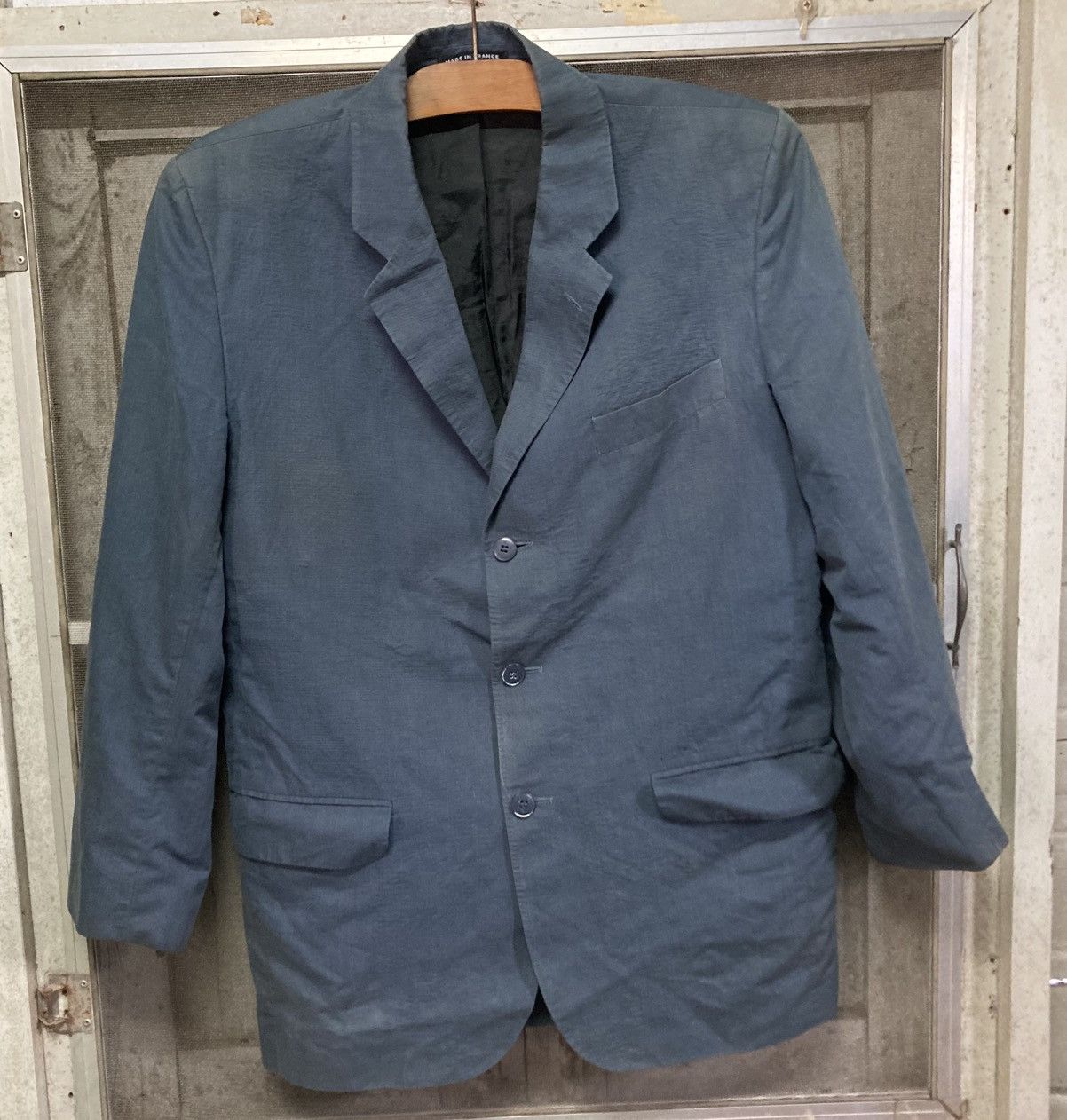 Designer × agnes b. Vintage Agnes B Suit Navy Size 42R - 1 Thumbnail