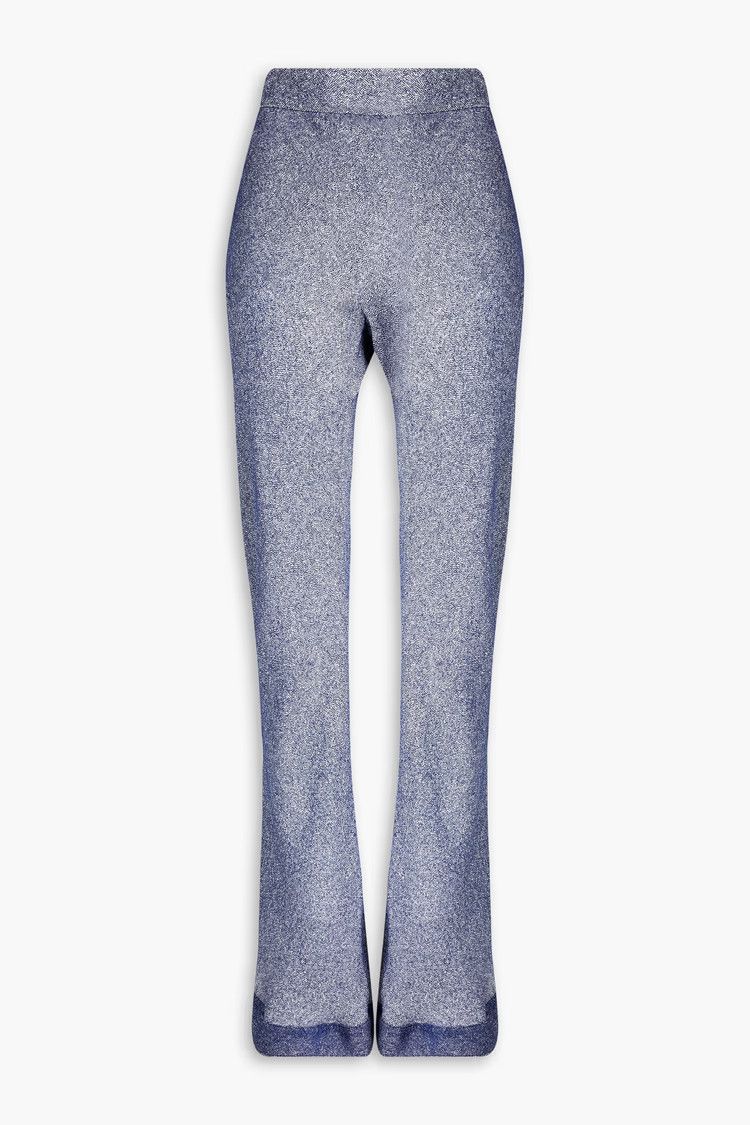 Chloe o1y0825 Sweatpant in Blue/White Size 26" / US 2 / IT 38 - 1 Thumbnail
