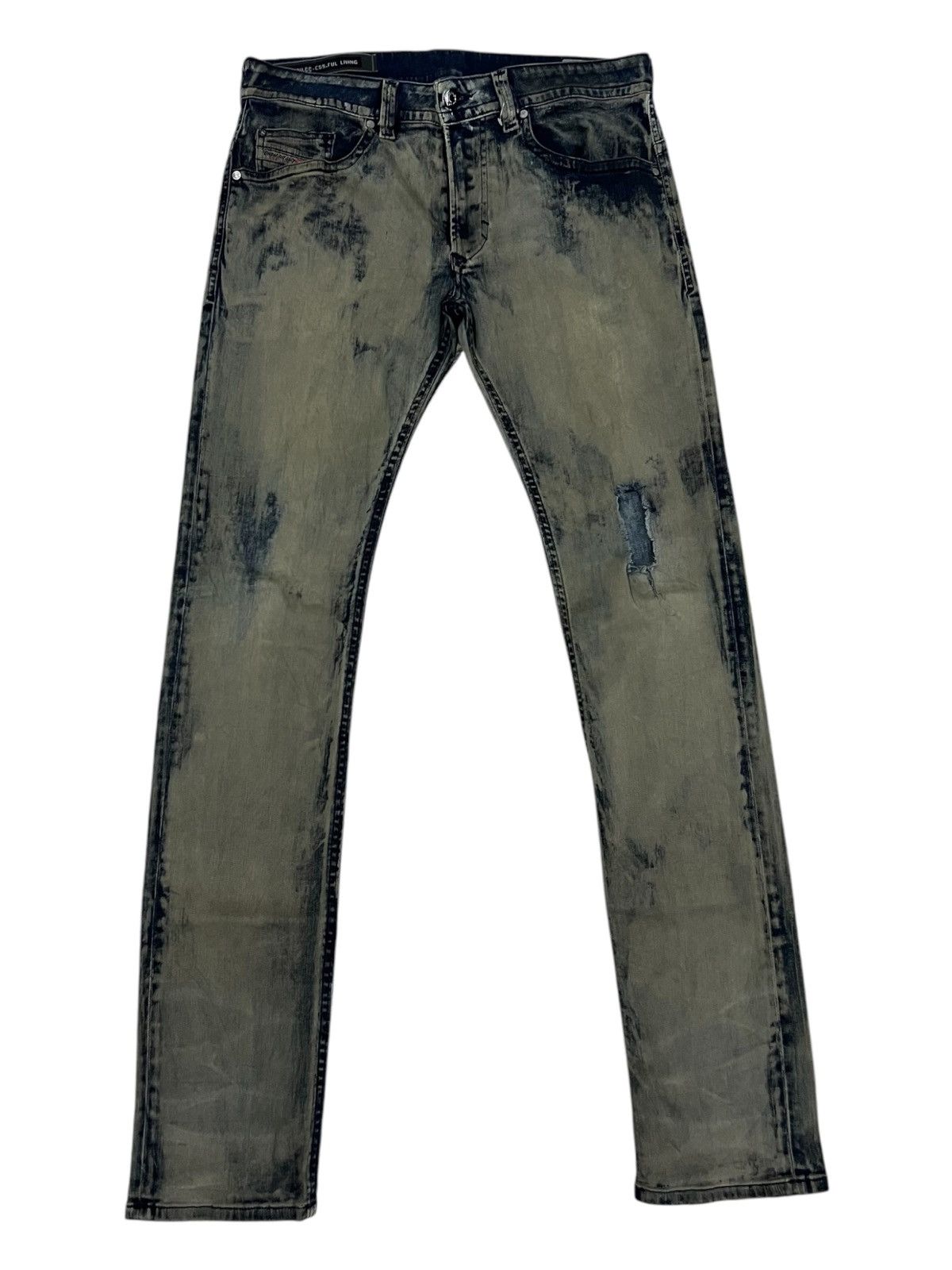 Diesel RARE Diesel Thavar Mud Wash Stag Jeans Denim Homeless Size US 32 / EU 48 - 1 Thumbnail