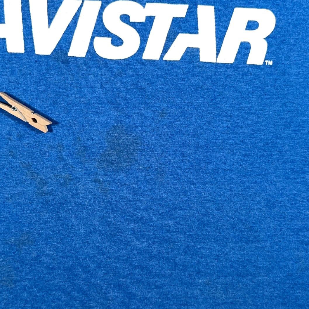 Vintage VINTAGE Navistar Shirt Screen Stars Blue 80s Truck USA Crew Neck Short Sleeve Adult LARGE T-Shirt Men XS? Size US L / EU 52-54 / 3 - 4 Thumbnail