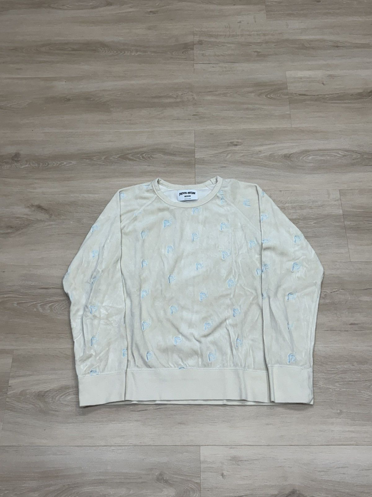 Fucking Awesome Fucking Awesome Smoking Velour Crewneck Size US M / EU 48-50 / 2 - 1 Thumbnail