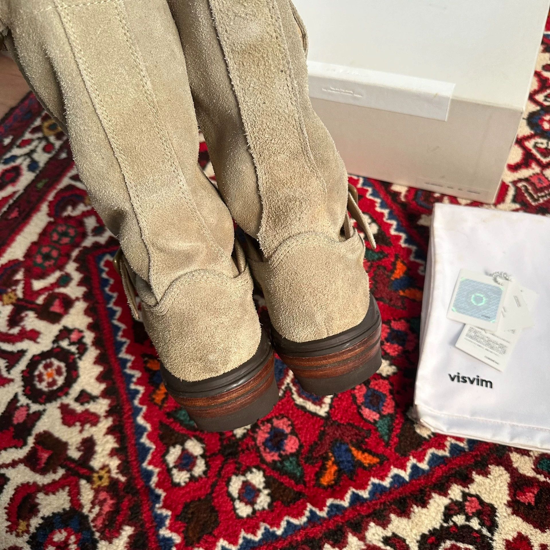 Visvim visvim 11aw T.W.O. Engineer Boots 8.5 (9/10) Size US 9 / EU 42 - 7 Thumbnail