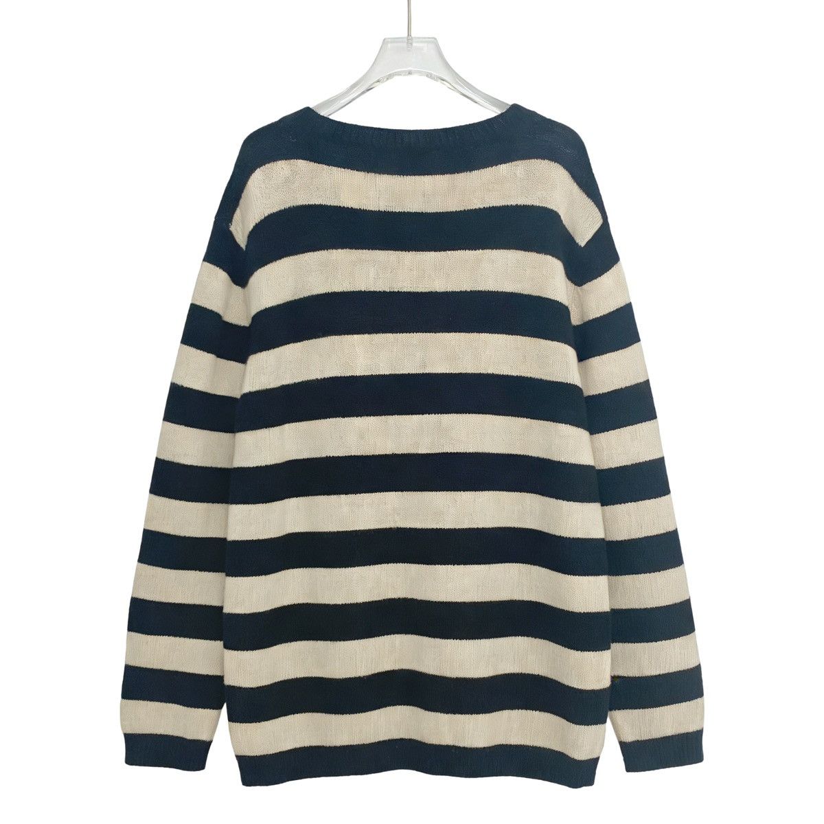 Gucci Gucci Black and White Striped Snoopy Knit Sweater K26WX Size XL / US 12-14 / IT 48-50 - 2 Thumbnail