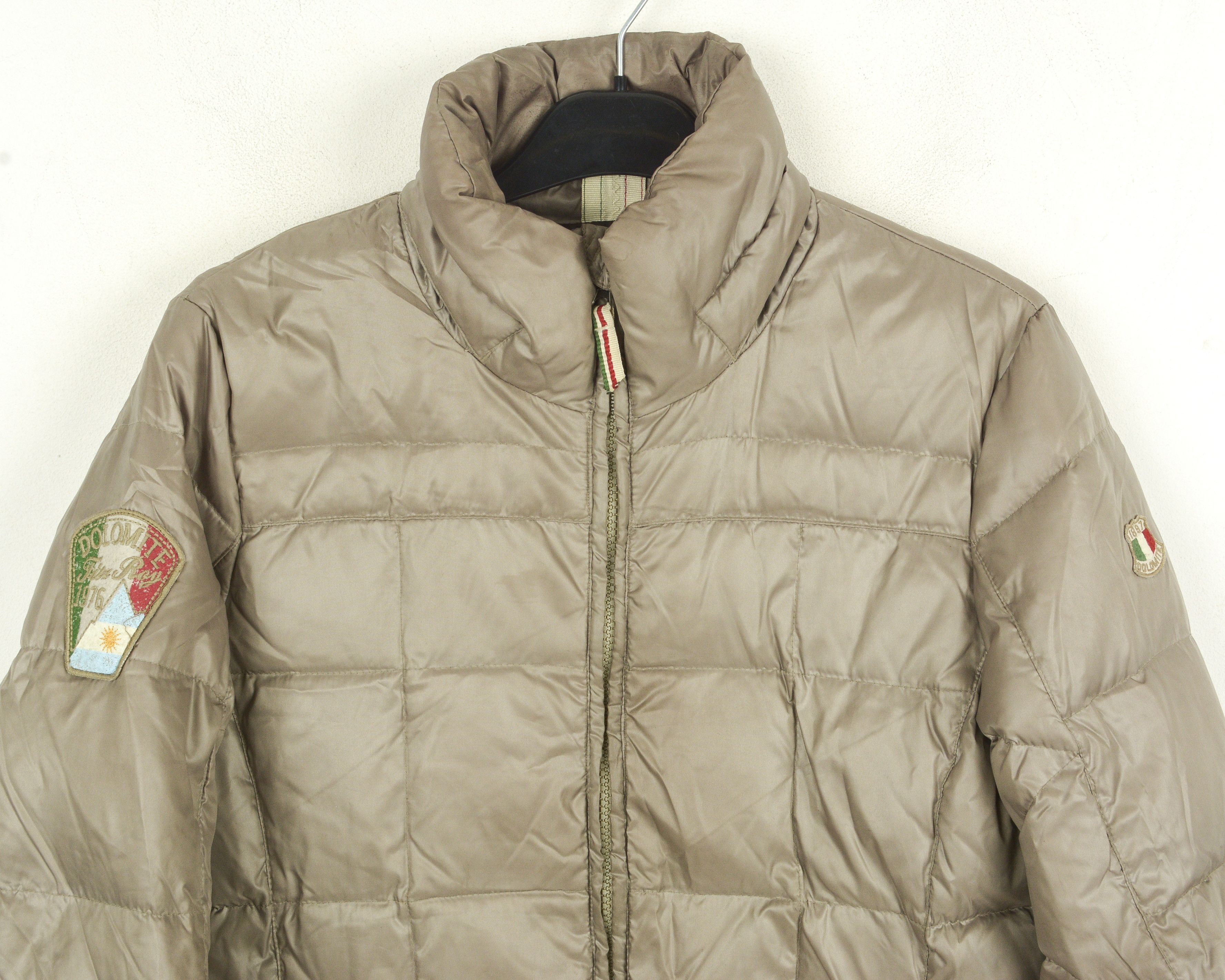 Designer Dolomite Women M Puffer Duck Down Jacket Padded Fur Feather Size M / US 6-8 / IT 42-44 - 2 Thumbnail