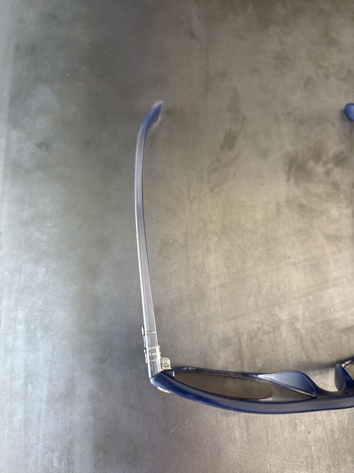RayBan Ray-Ban Sunglasses RB4147 Made in Italy Blue Sport Boyfriend Size ONE SIZE - 10 Thumbnail