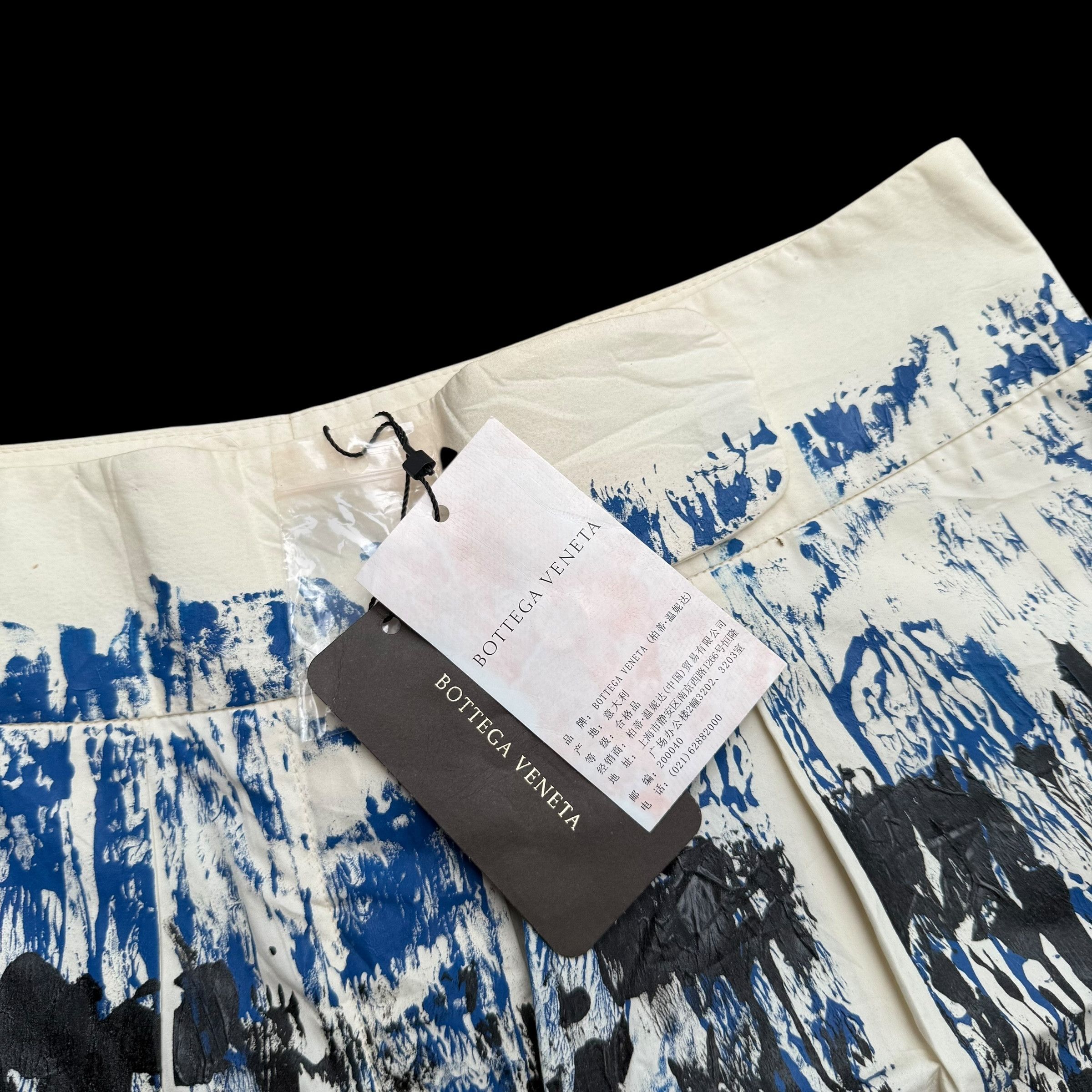 Bottega Veneta Bottega Veneta Resort 2014 Roller Painted Bermuda Shorts Size 28" / US 6 / IT 42 - 10 Thumbnail