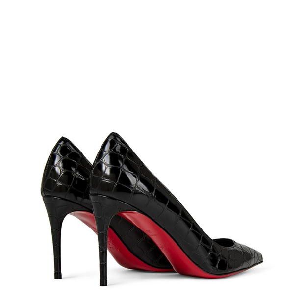 Christian Louboutin Kate 85mm Croc Pumps Size US 9 / IT 39 - 5 Thumbnail