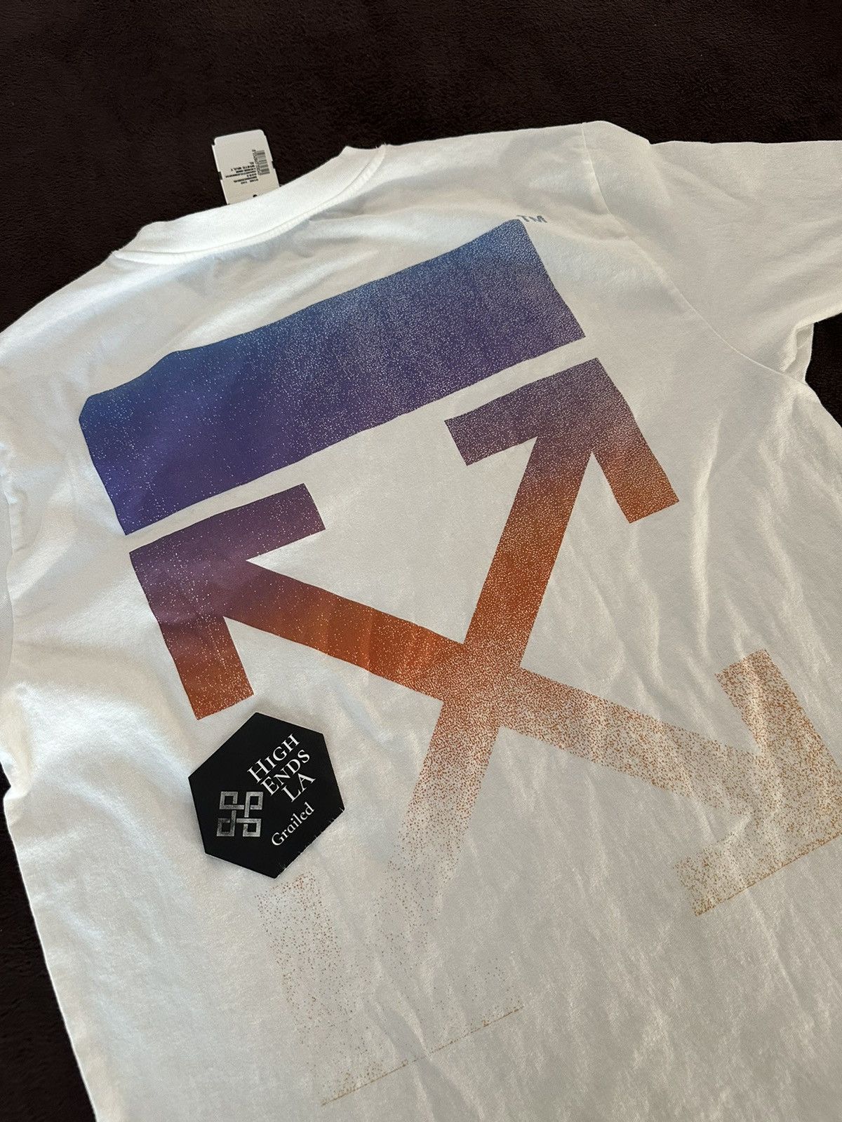 Off-White Off White Degrade Arrow Tee Size US XL / EU 56 / 4 - 3 Thumbnail