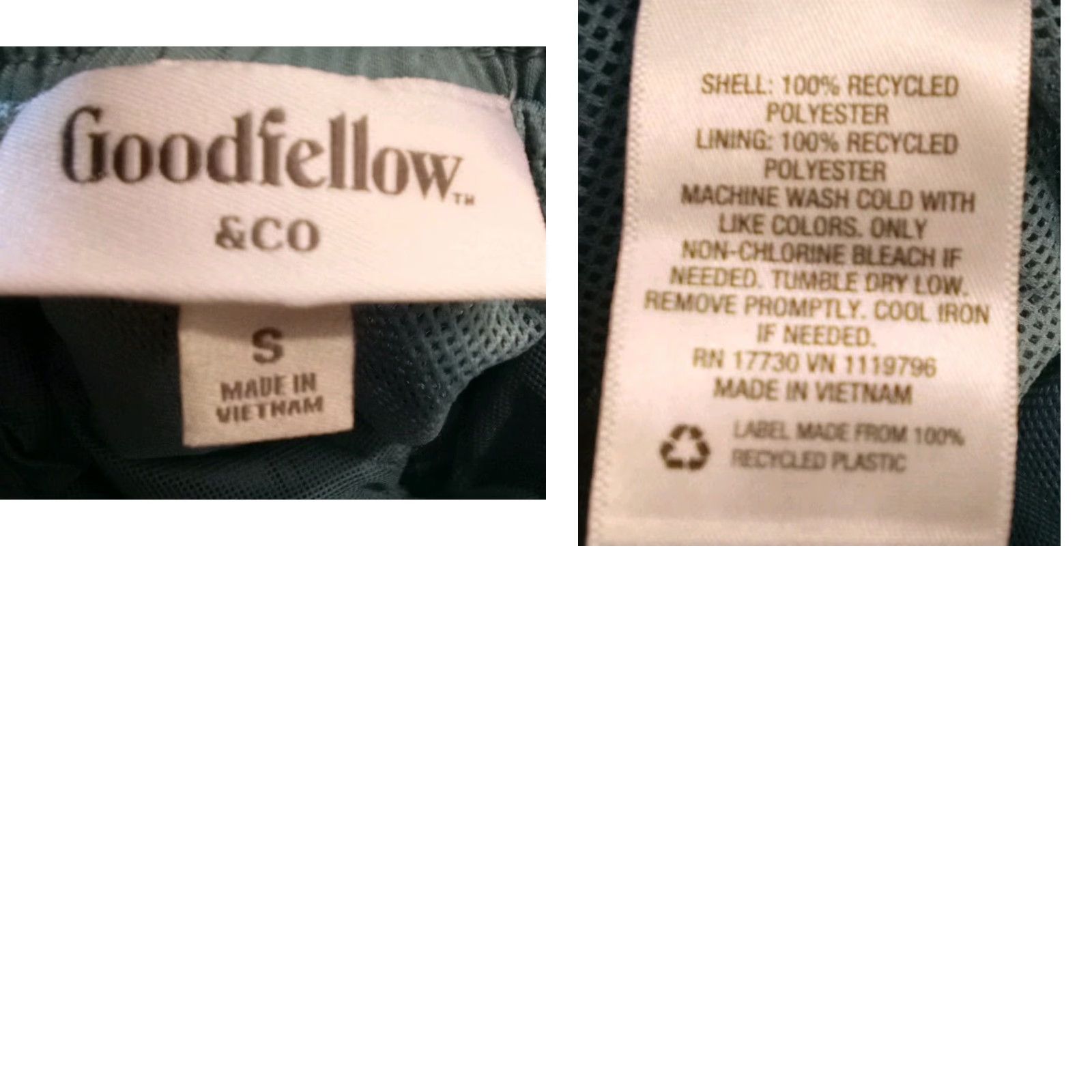 Vintage Goodfellow & Co. Swim Shorts Men 32 Floral Blue Polyester Fast Dry Pockets Drawstring Mid 10in Tropical Tropical Surfer Casual Size US 32 / EU 48 - 8 Thumbnail