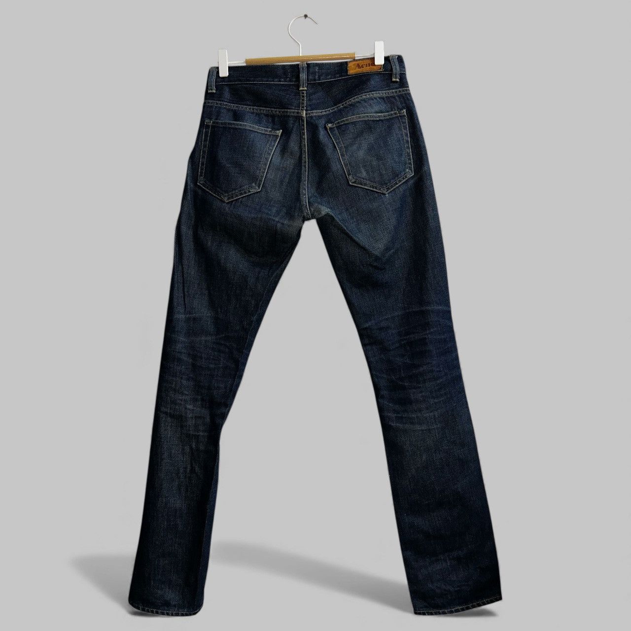 Acne Studios Roc Raw Regular Straight Leg Fit Size US 31 - 4 Thumbnail