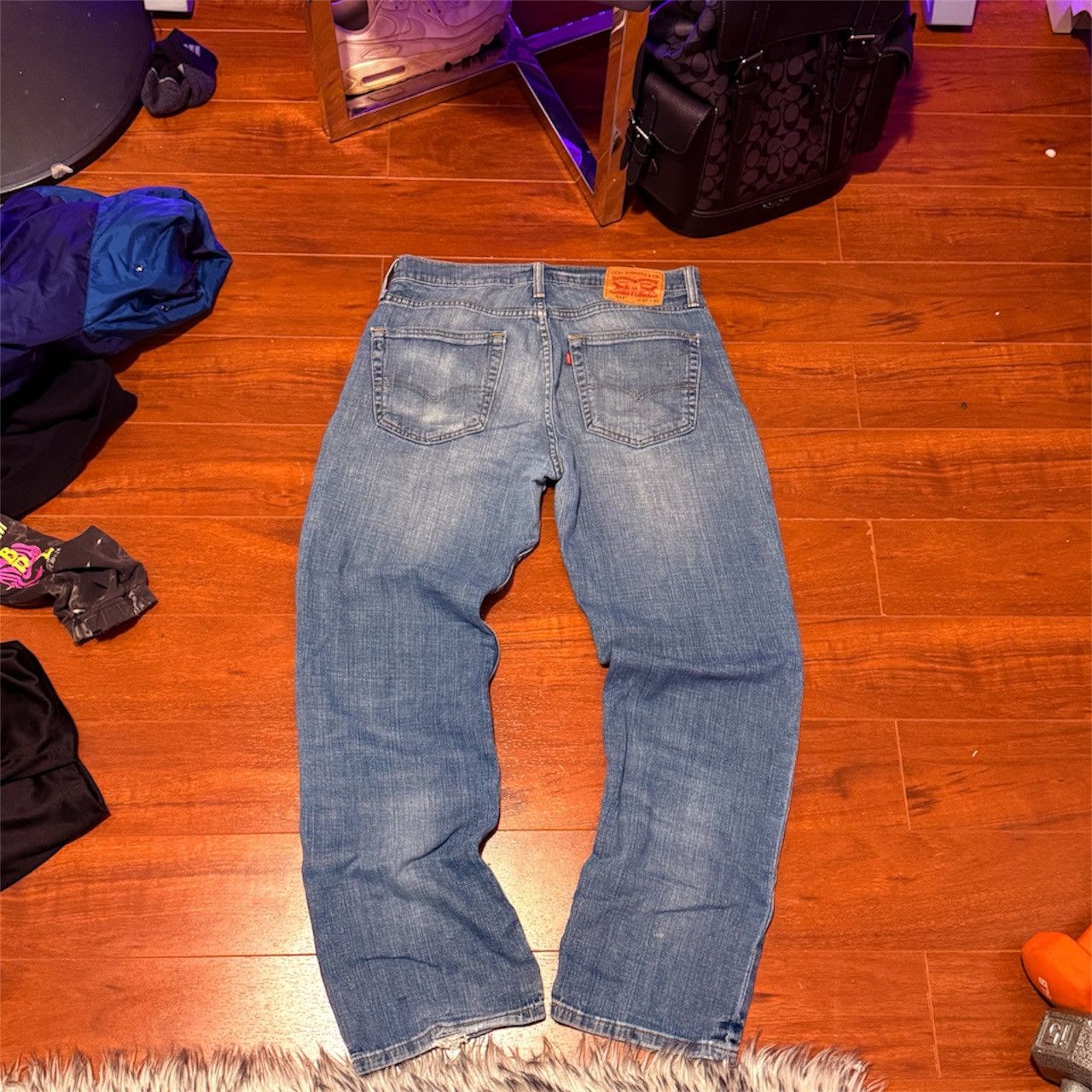 Levi's Loose Levi’s Denim Size US 30 / EU 46 - 2 Thumbnail