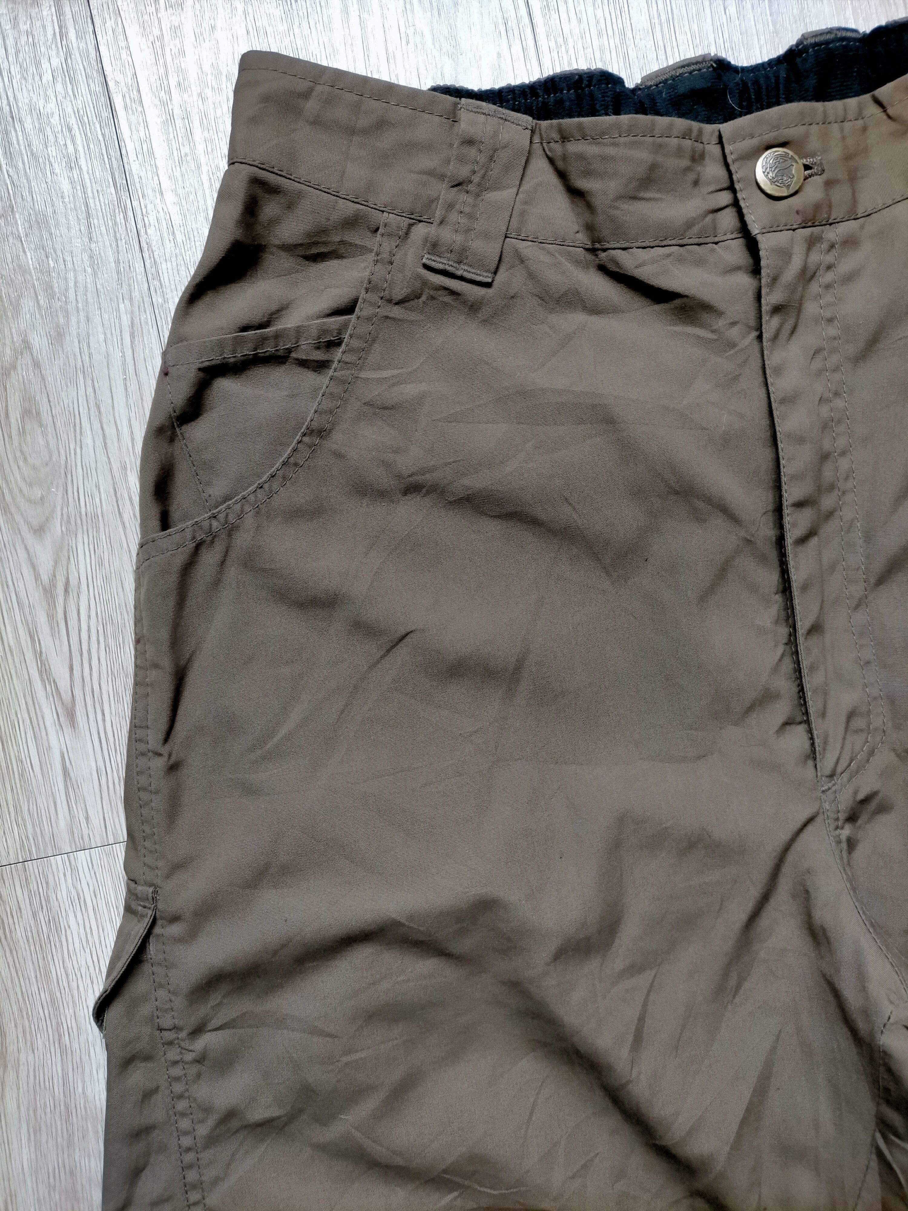 Fjallraven Fjallraven Olive Green Cargo Pants Size US 30 / EU 46 - 4 Thumbnail