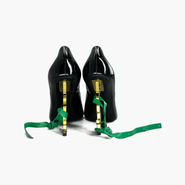 Saint Laurent Paris YSL Stiletto Heels Size US 8.5 / IT 38.5 - 4 Thumbnail