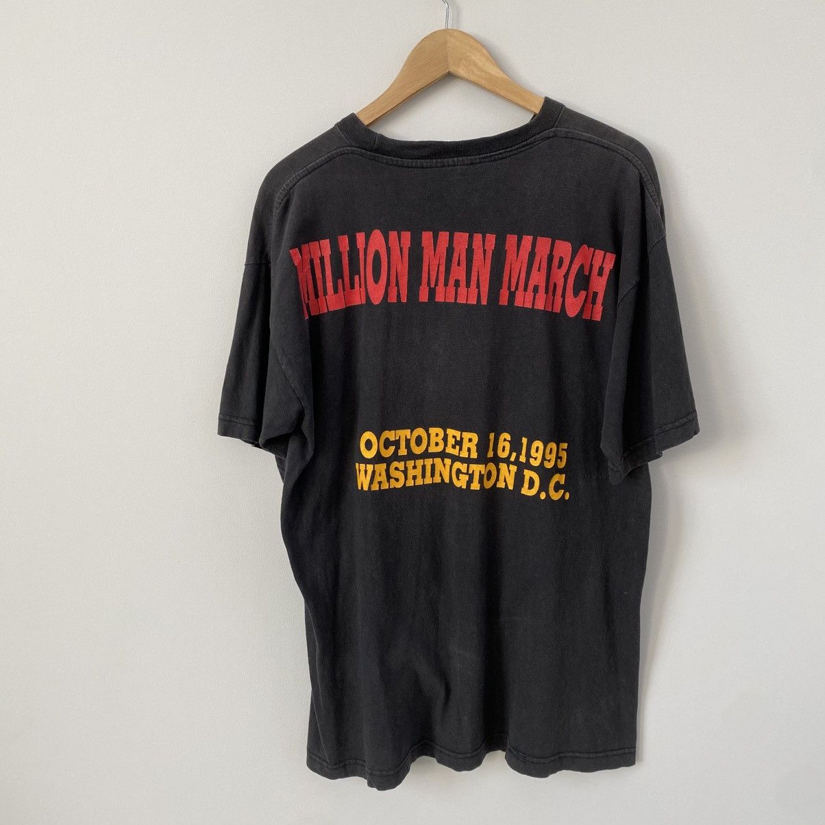 Vintage 1995 Million Man March Rap Tee Size US L / EU 52-54 / 3 - 2 Thumbnail