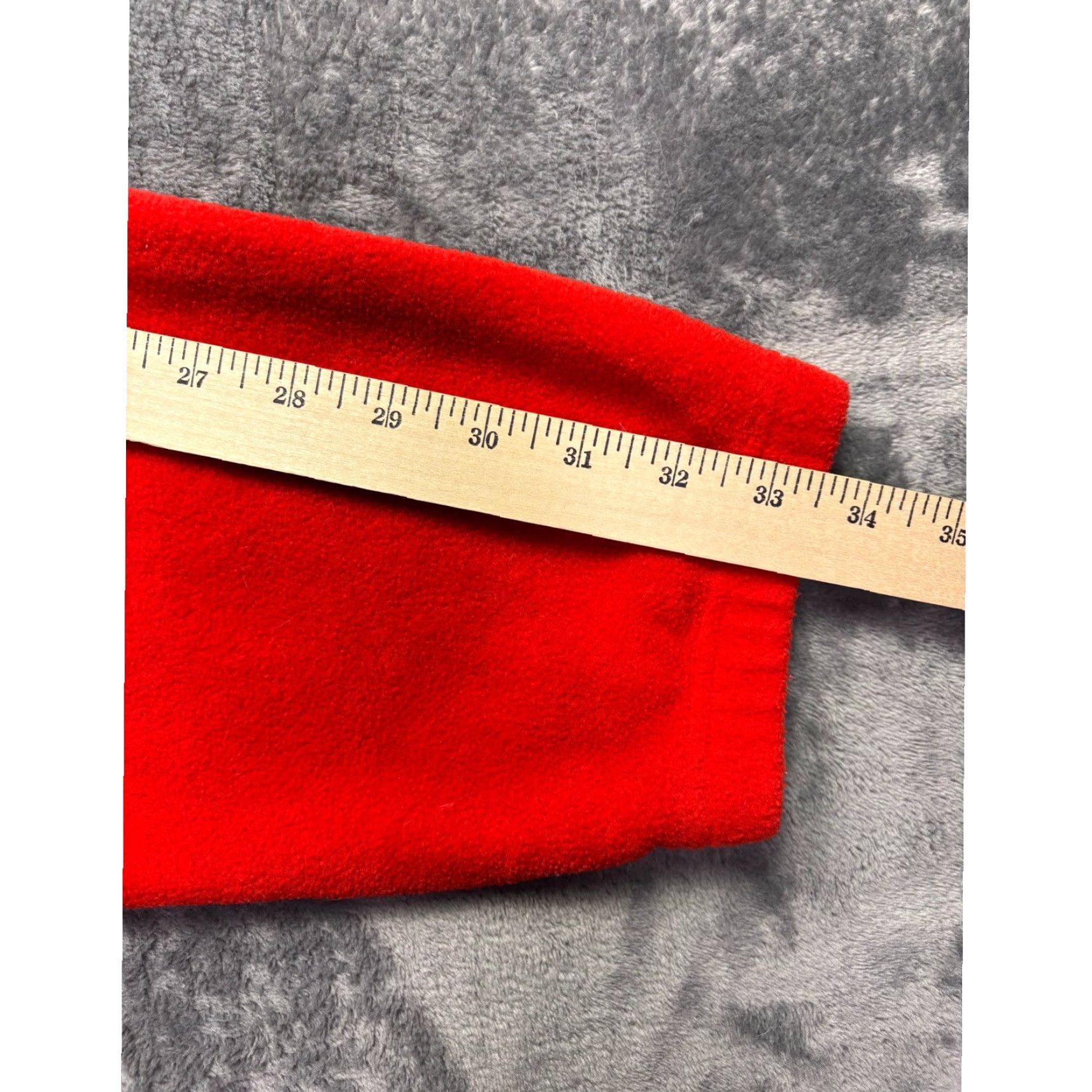 Guess VINTAGE Guess Sport Fleece Pullover Mens M Red 1/4 Snap Mock Neck Jacket Size US M / EU 48-50 / 2 - 6 Thumbnail