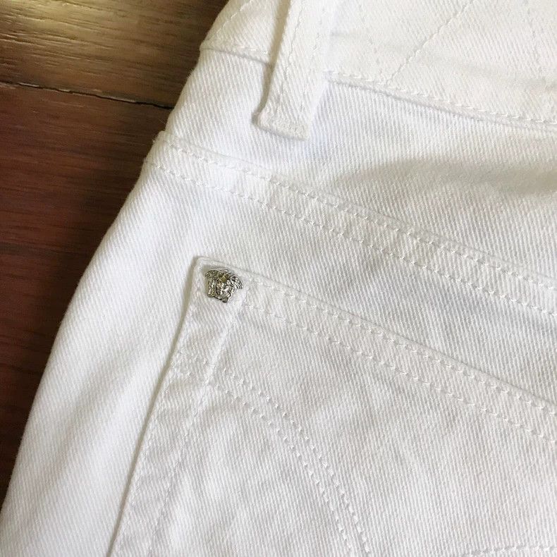 Versace Versace White jeans Size US 32 / EU 48 - 6 Thumbnail