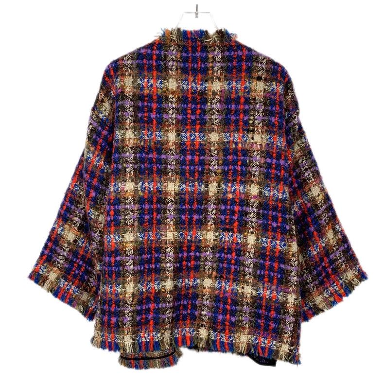 Gucci Gucci Size 36Purple wool tweed wool jacket size 36 2502- Size XS / US 0-2 / IT 36-38 - 2 Thumbnail
