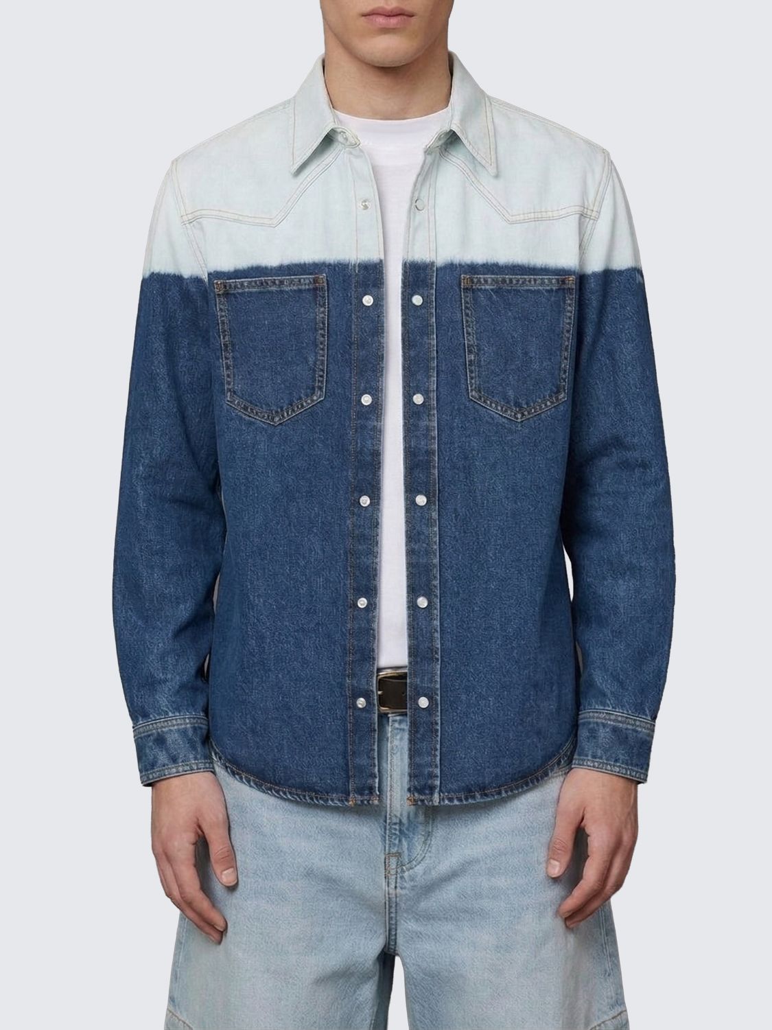 Marni Marni Shirt Men Marine Size US S / EU 44-46 / 1 - 1 Thumbnail