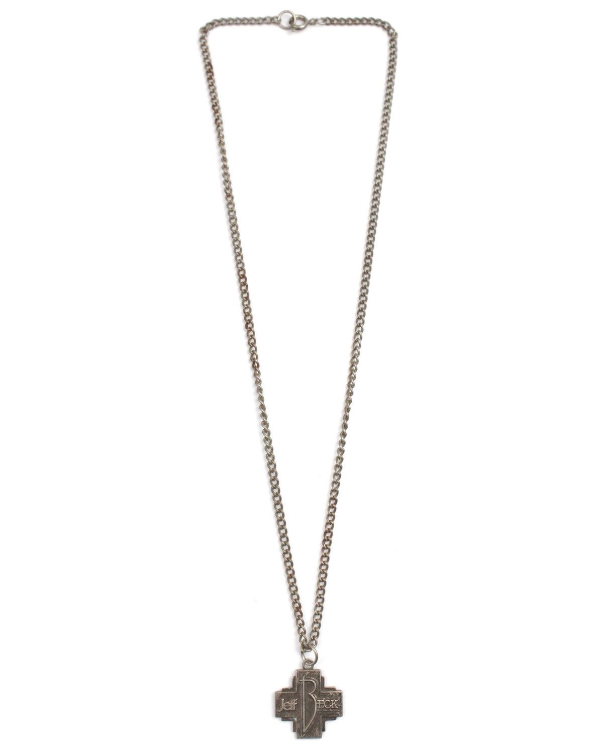 Hysteric Glamour 1980S JEFF BECK ROCK LEGEND ART DECO CROSS PENDANT NECKLACE Size ONE SIZE - 2 Thumbnail