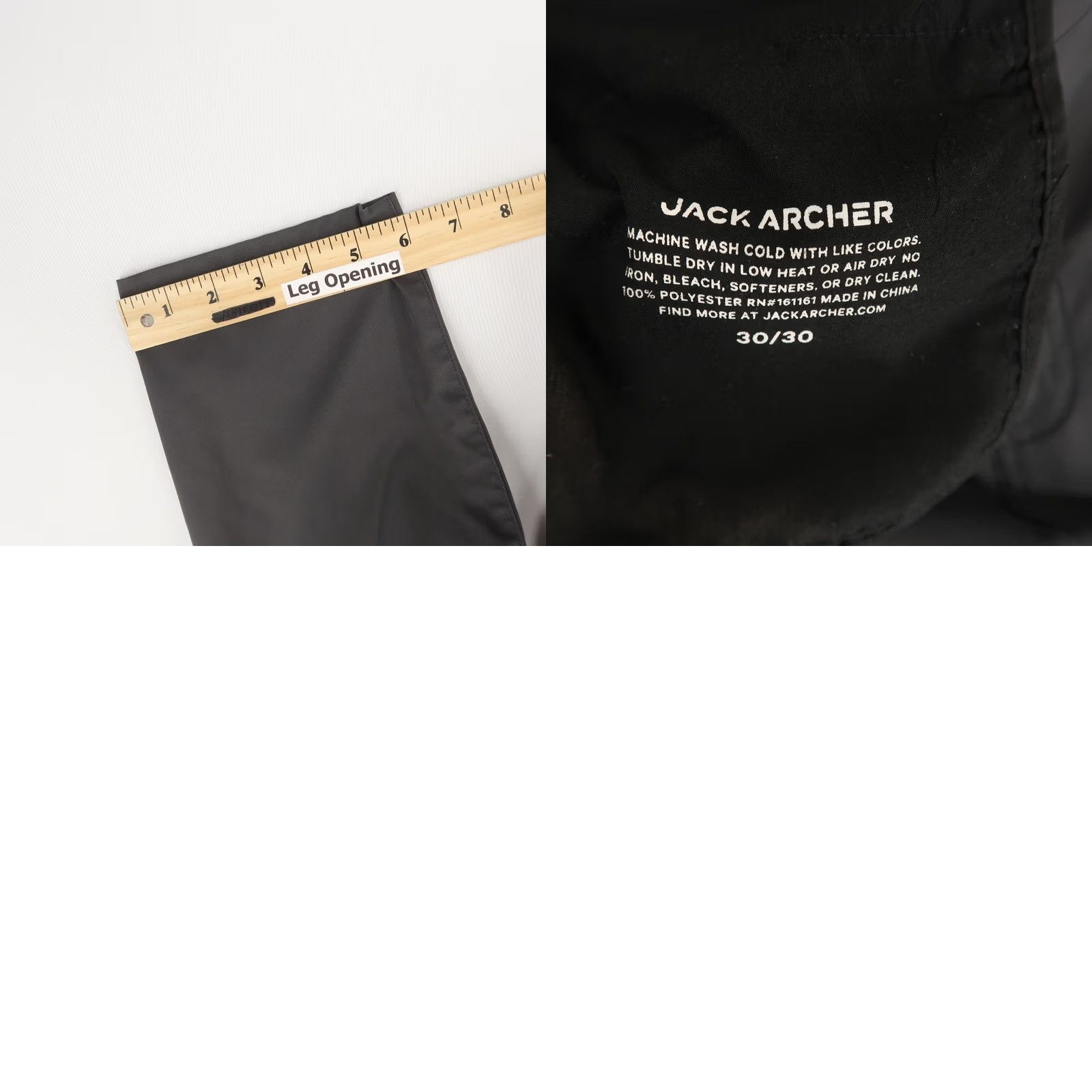 Vintage Jack Archer Slim Gray Tech Performance Pants Mens Size US 30 / EU 46 - 8 Thumbnail
