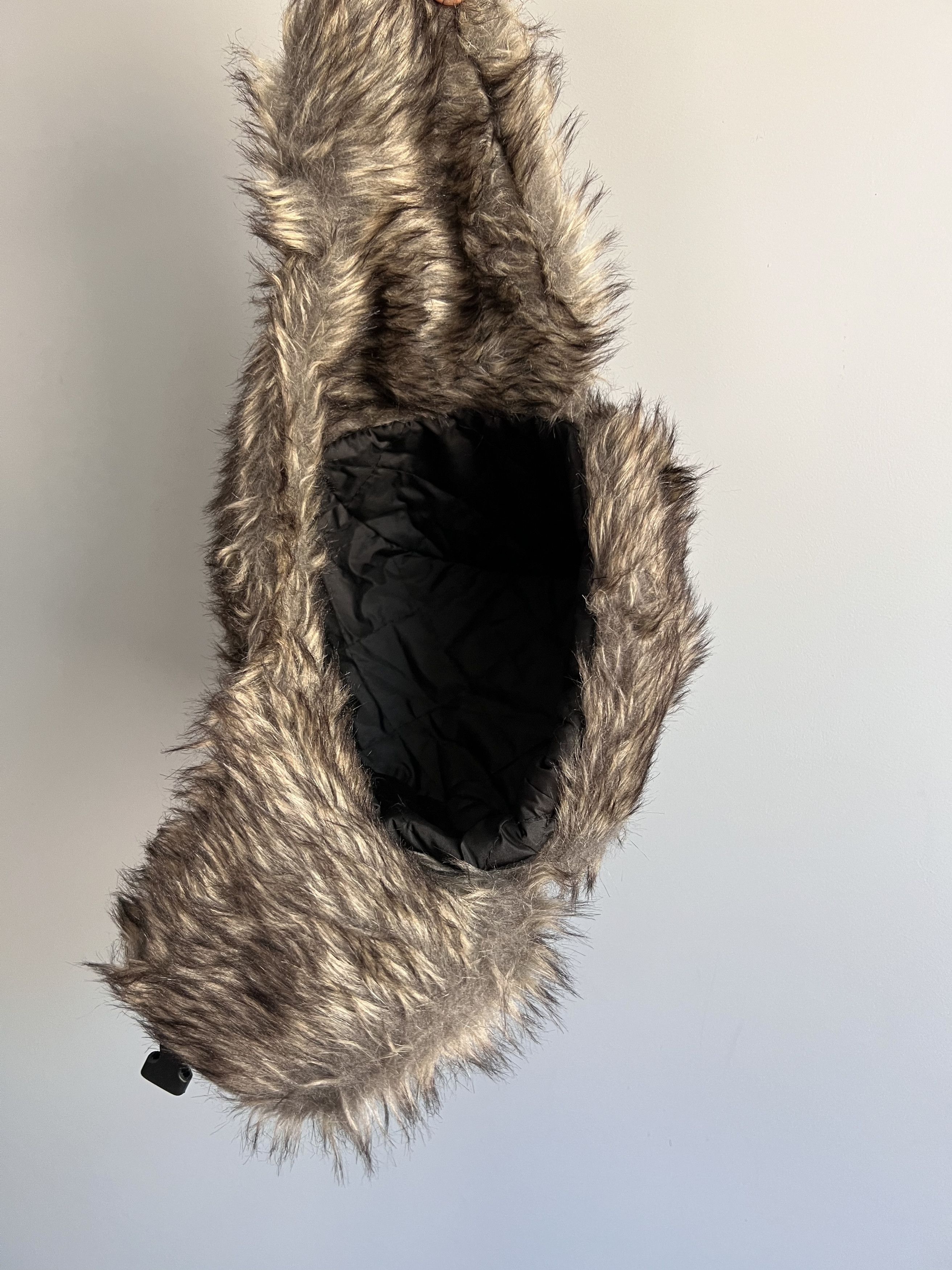 Other Vintage Y2k Mohair Fuzzy Hat Ushanka Punk Winter Size ONE SIZE - 8 Thumbnail