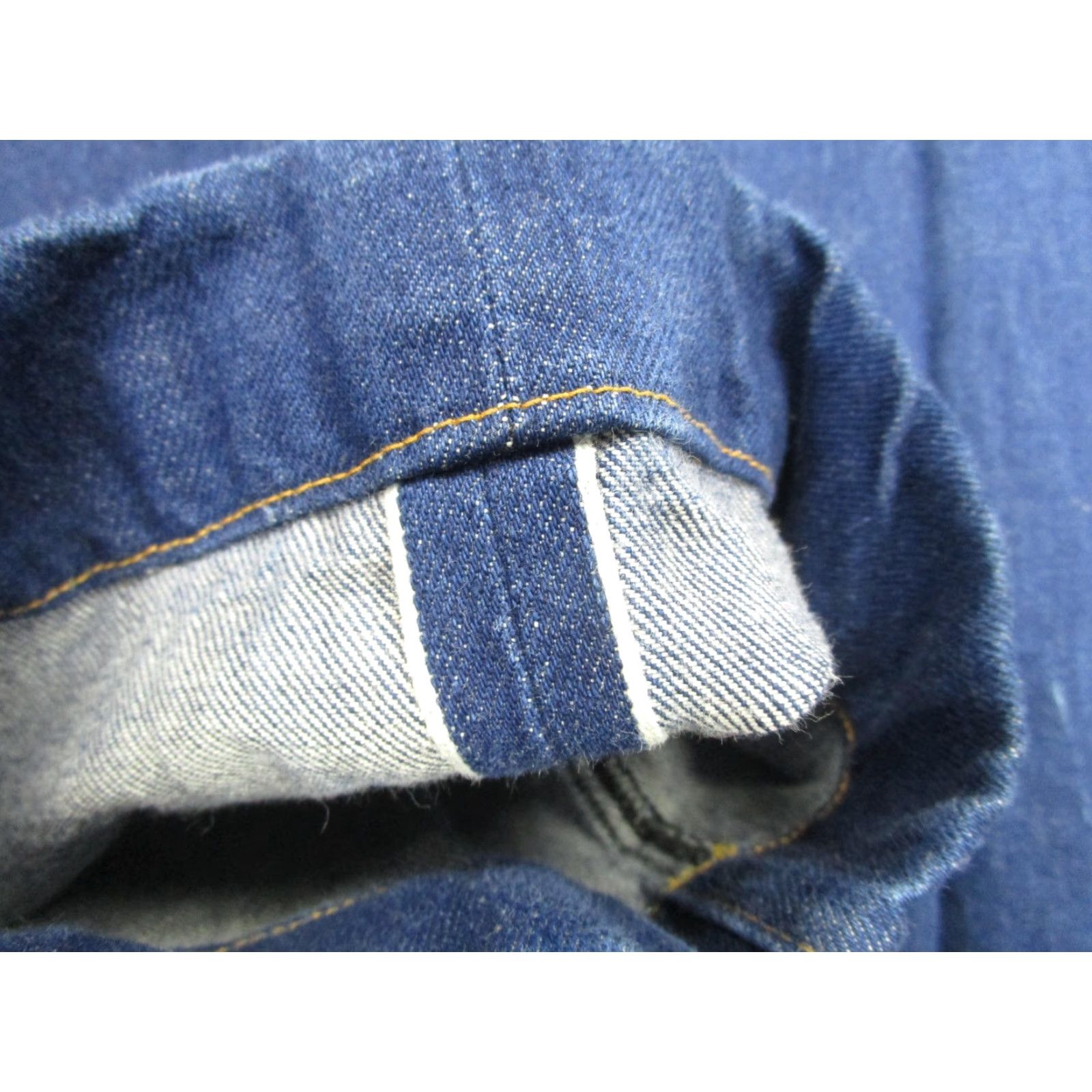 Denime BLKSMTH Jeans Mens 30 Blue Selvedge Denim Pants Cone White Oak Made USA Workwear Size US 30 / EU 46 - 6 Thumbnail