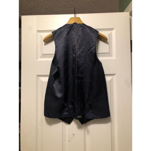 Alfani Alfani men's black 100%wool vest slim fit size: 40L Size 40L - 1 Thumbnail